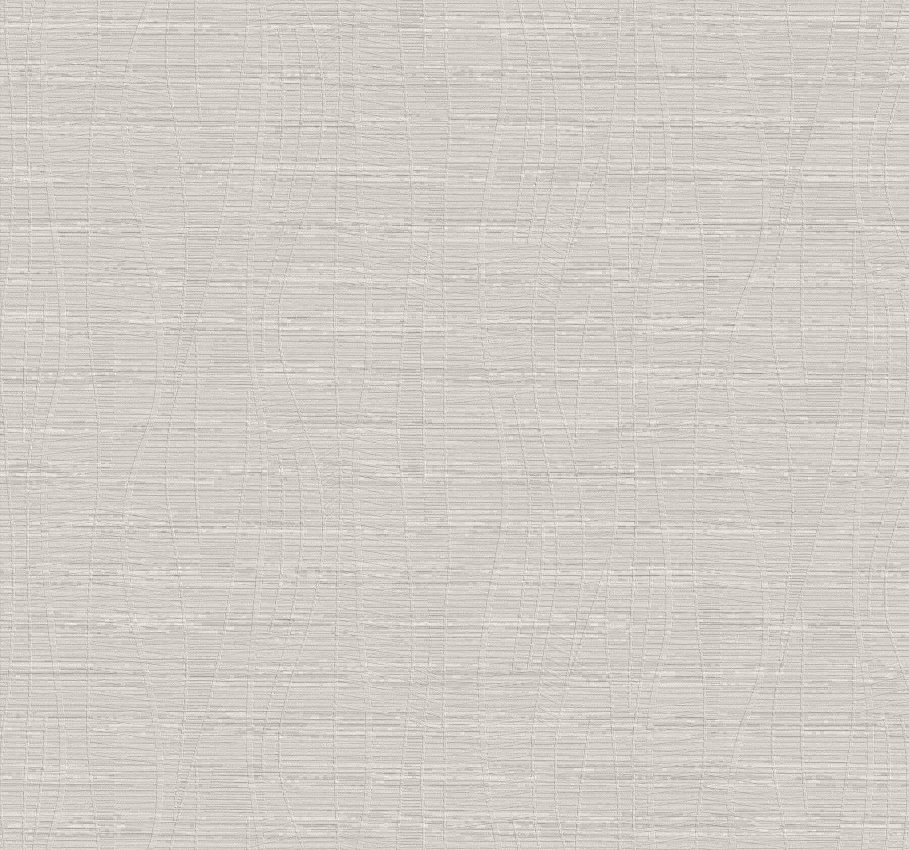 Amir Grey Embossed Wallpaper - York Wallcoverings - 4207-5447