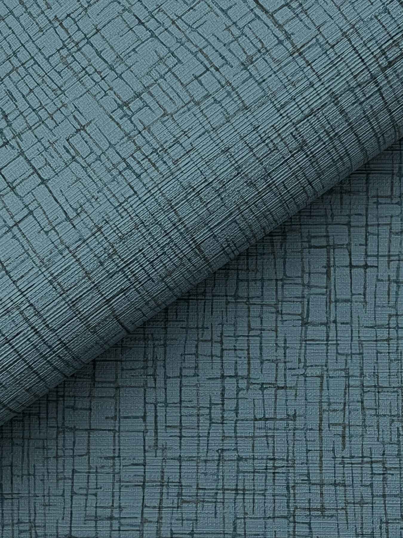 Aden Blue Linear Abstract Wallpaper - York Wallcoverings - 4207-5456 - York Wallcoverings Wallpaper
