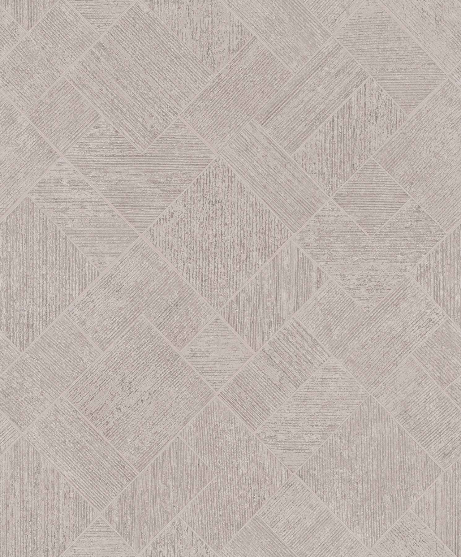 Marquetry Grey Tile Wallpaper - York Wallcoverings - MA35510