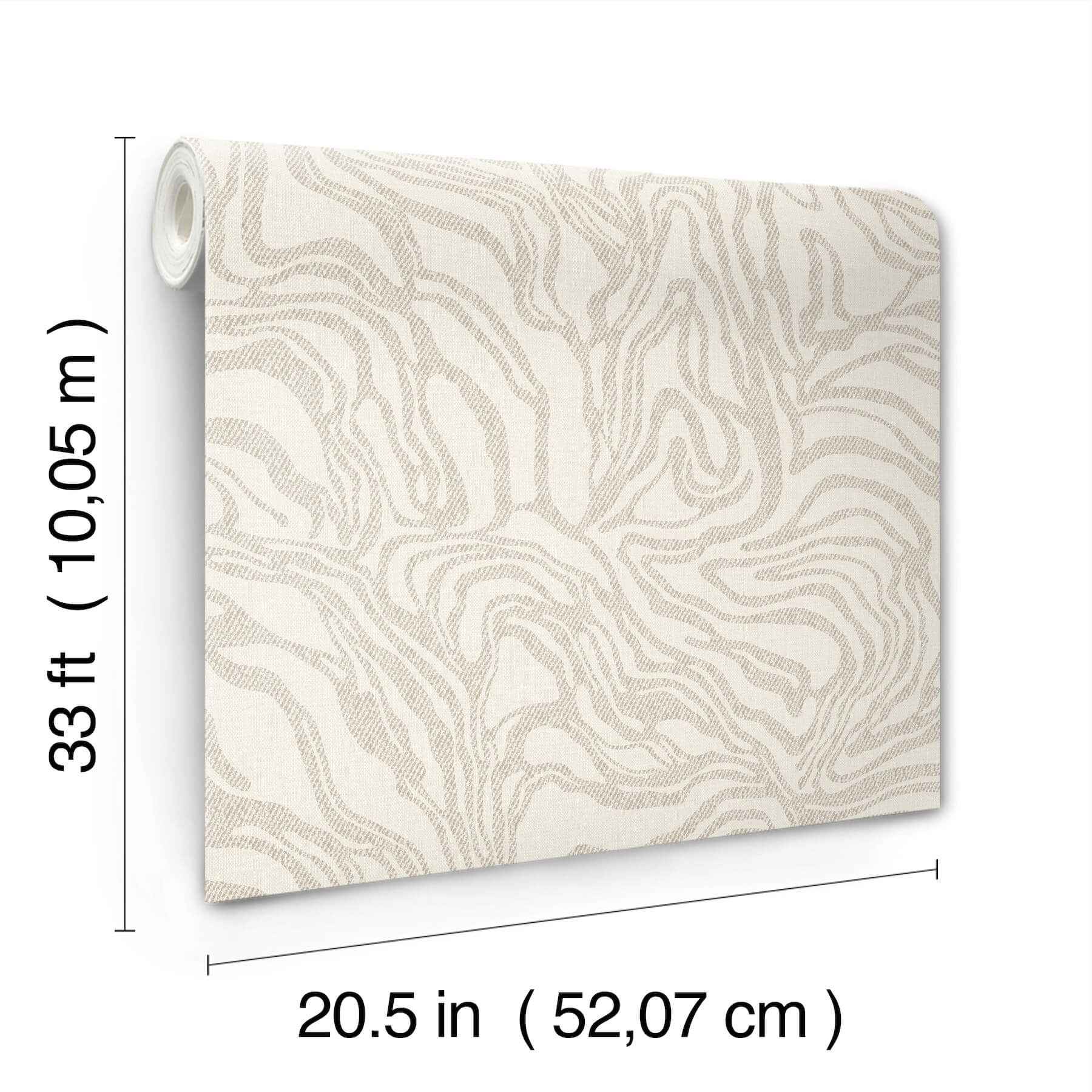 Massar Taupe Modern Marbled Wallpaper - York Wallcoverings - 4177-27706 - York Wallcoverings Wallpaper