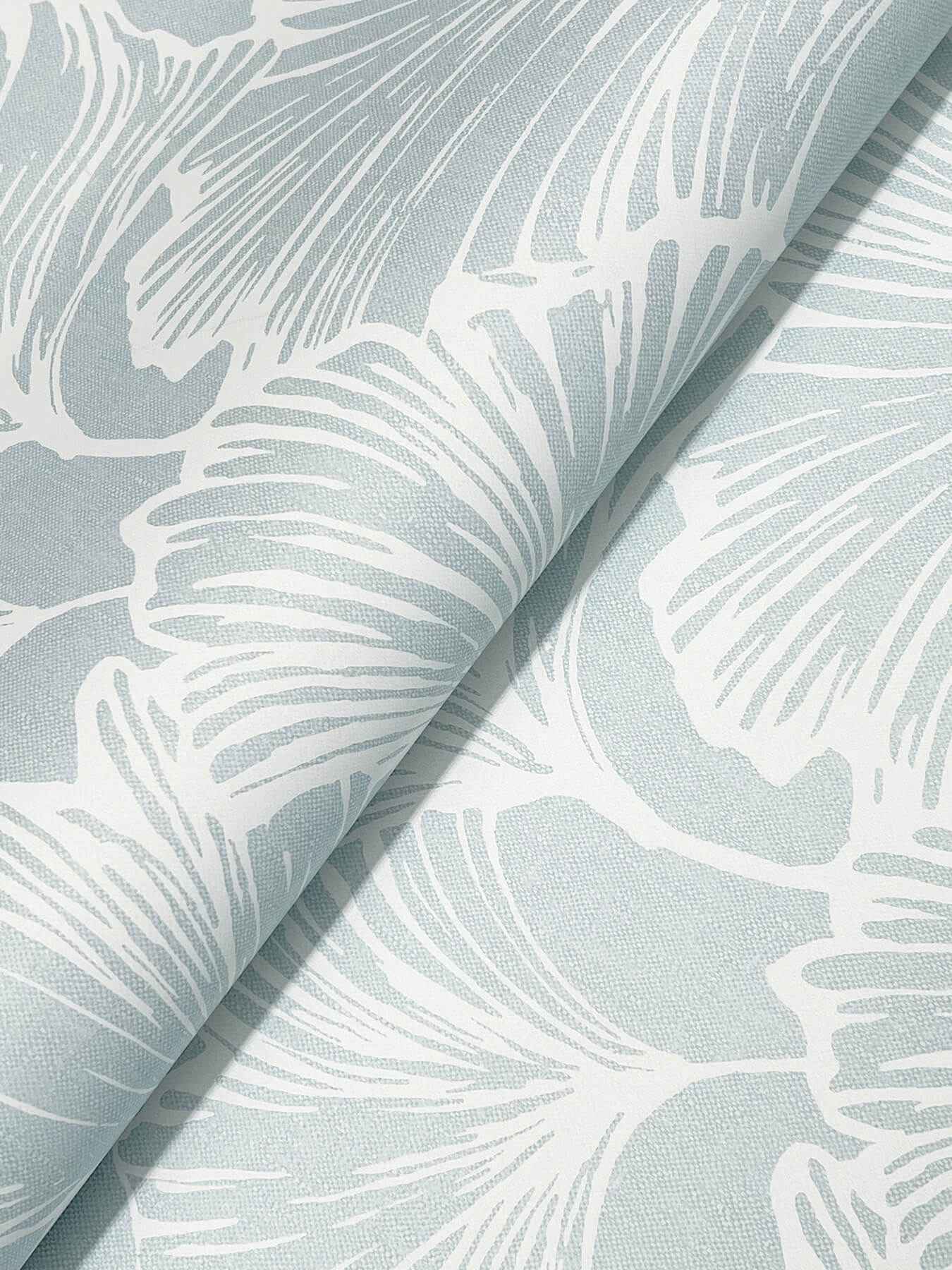 Kyoto Sky Ginkgo Leaf Wallpaper - York Wallcoverings - 4177-27712 - York Wallcoverings Wallpaper