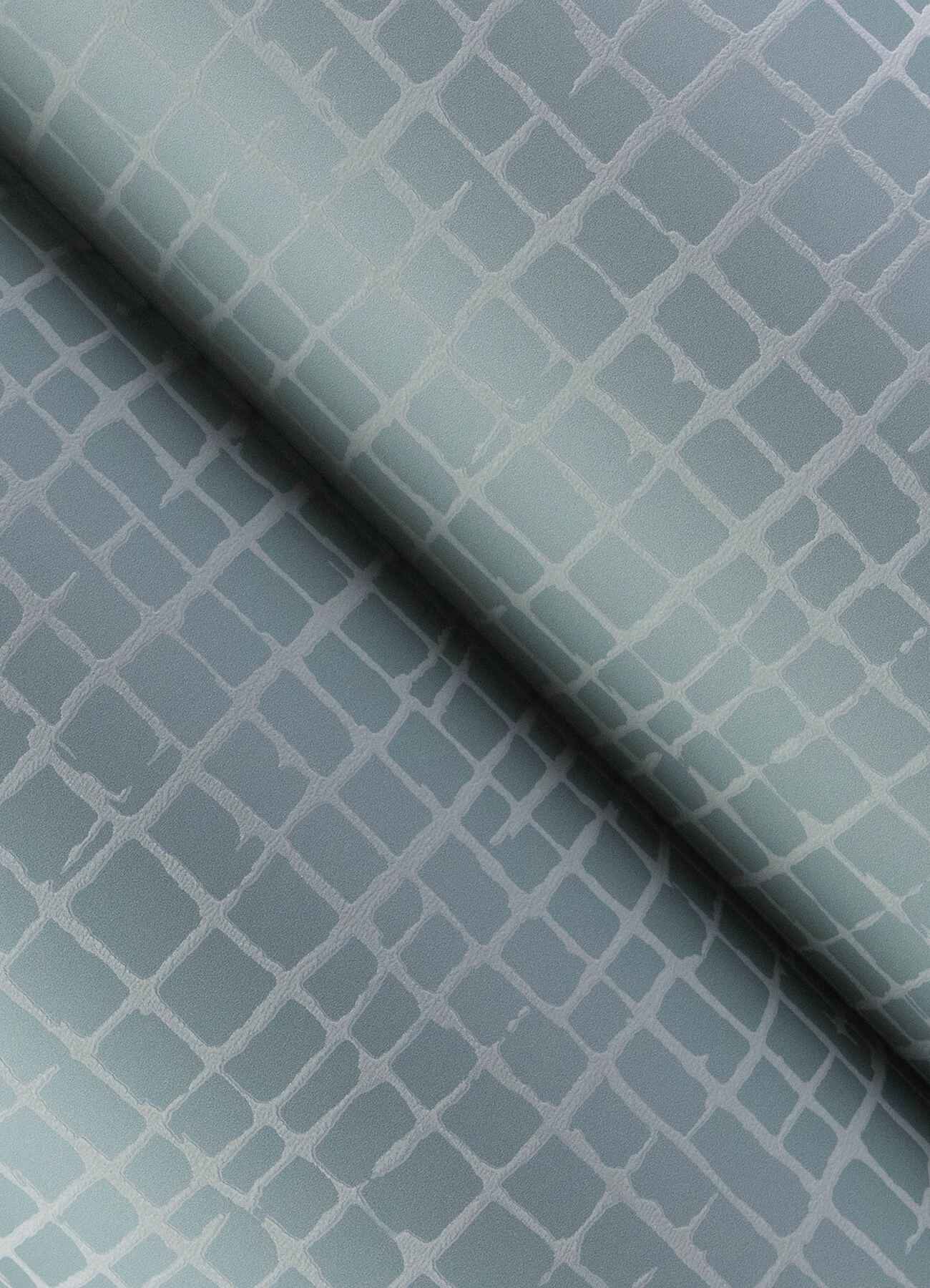 Albin Sky Blue Gridline Wallpaper - York Wallcoverings - 4177-27715 - York Wallcoverings Wallpaper