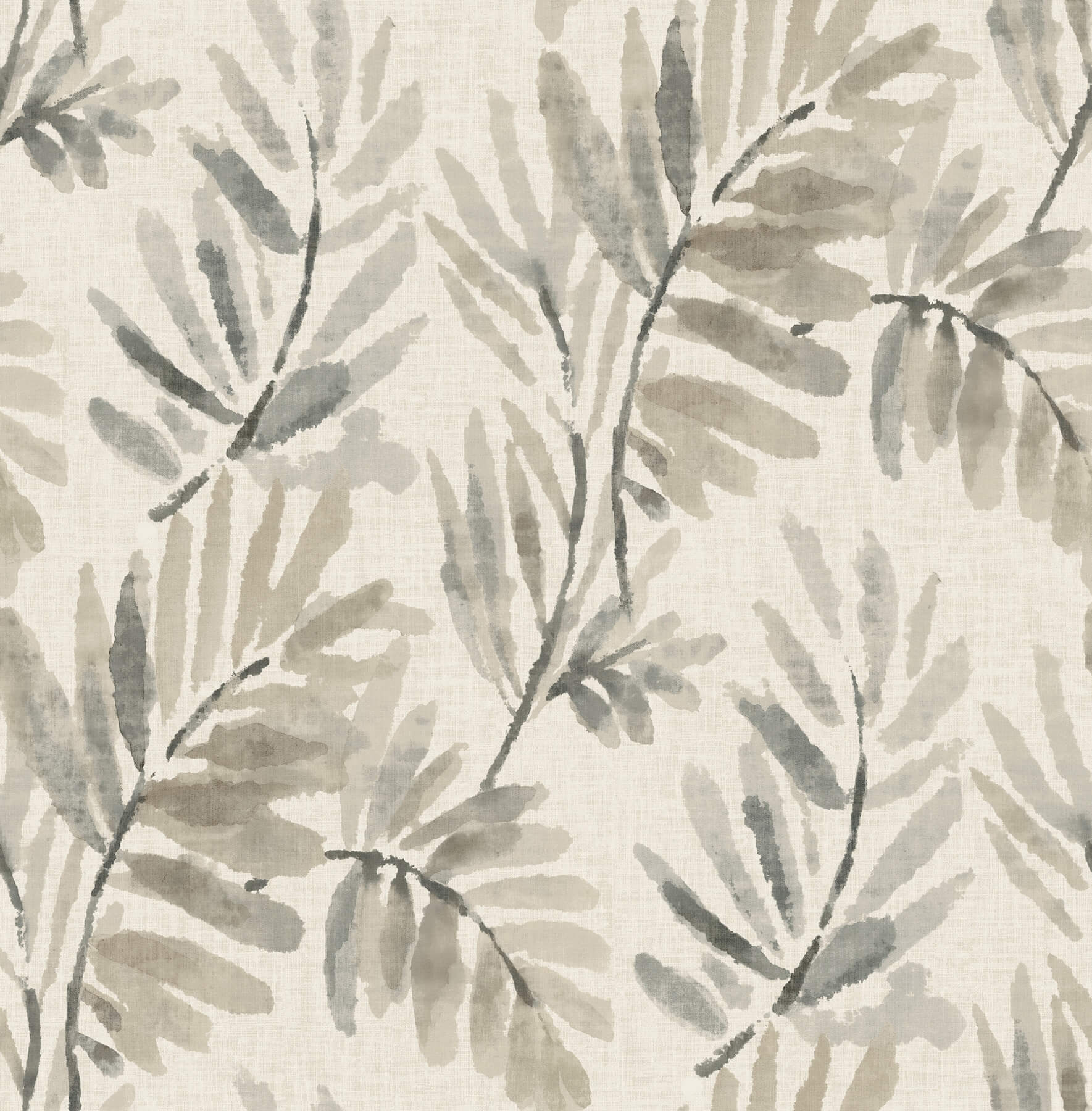 serenade-grey-ferns-wallpaper-york-wallcoverings-4177-27741 - York Wallcoverings Wallpaper