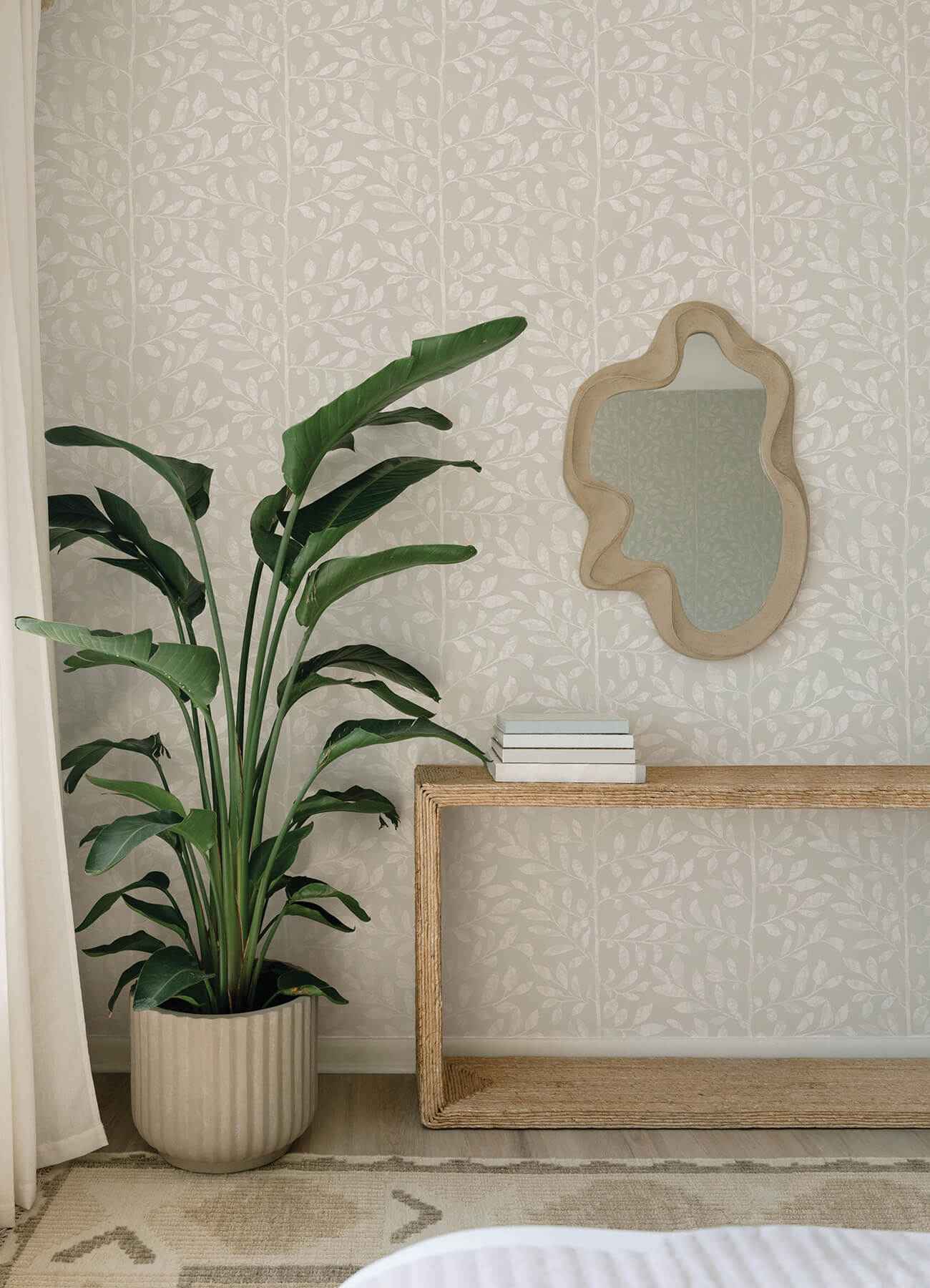 Sagecrest Light Grey Sapling Wallpaper - York Wallcoverings - 4177-83307 - York Wallcoverings Wallpaper