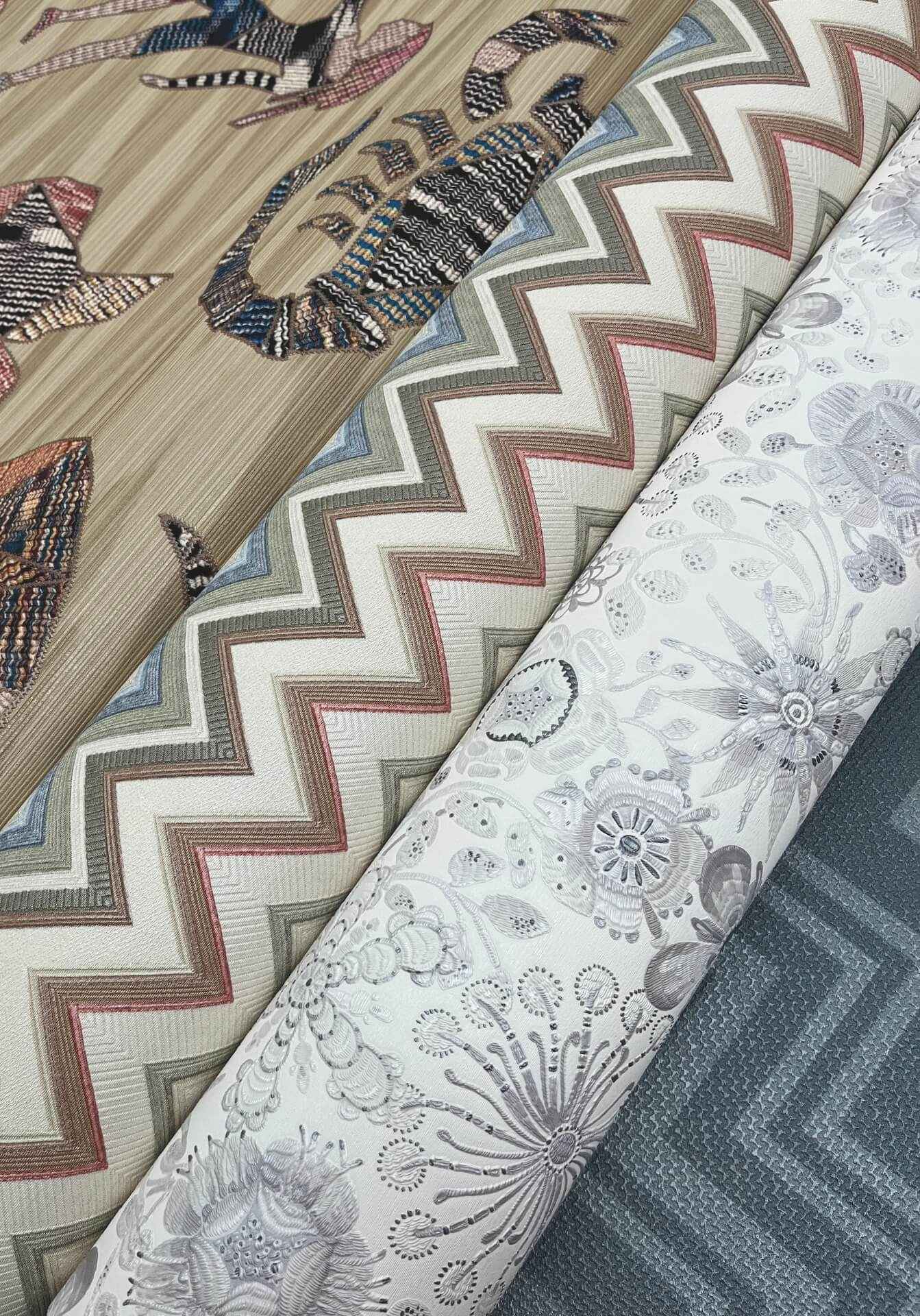 Iconic Shades Blue Wallpaper - York Wallcoverings - MI10393 - York Wallcoverings Wallpaper