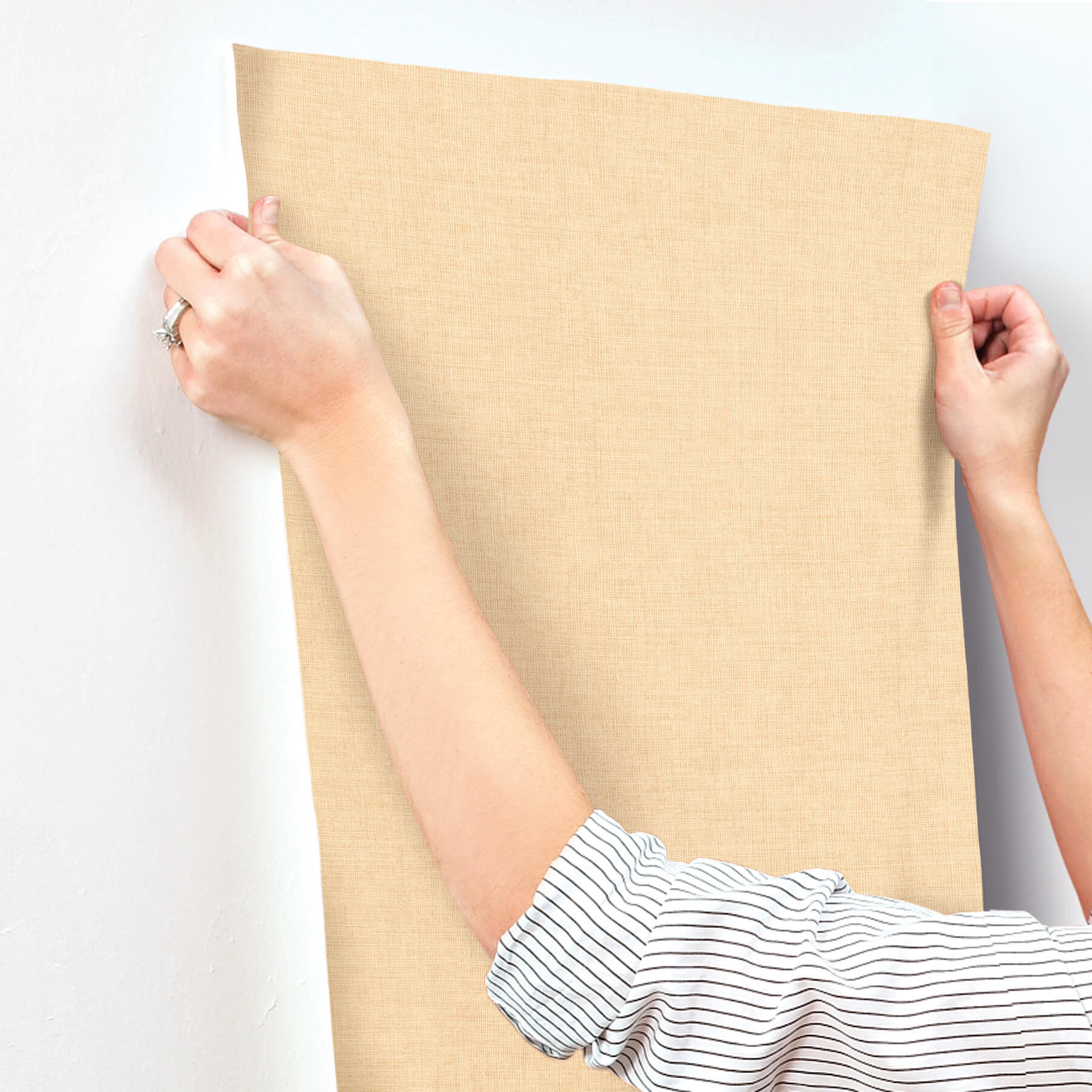 alba-light-yellow-open-weave-wallpaper-york-wallcoverings-4193-7405 - York Wallcoverings Wallpaper