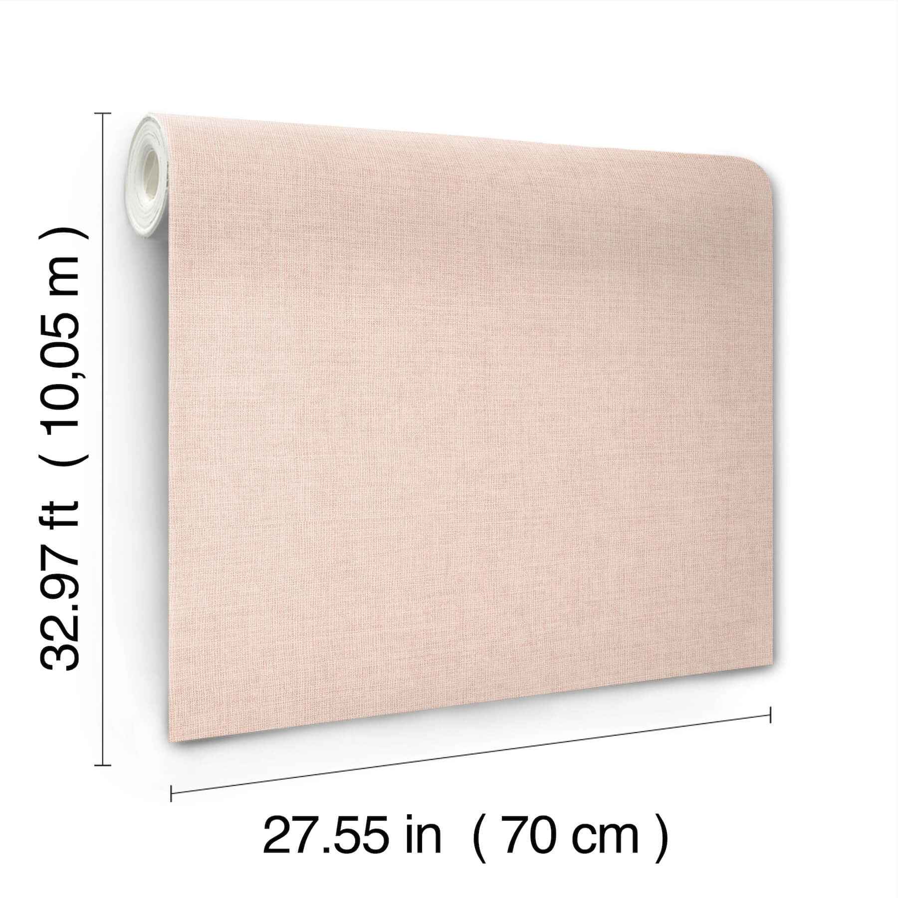 Alba Blush Open Weave Wallpaper - York Wallcoverings - 4193-7406 - York Wallcoverings Wallpaper