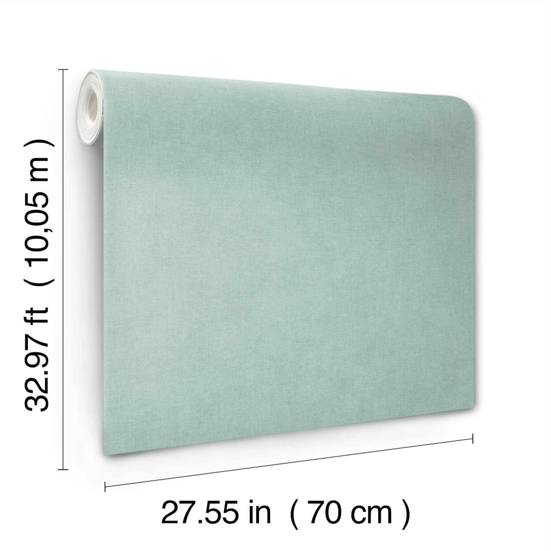 nuovo-aqua-faux-linen-wallpaper-york-wallcoverings-4193-7432 - York Wallcoverings Wallpaper