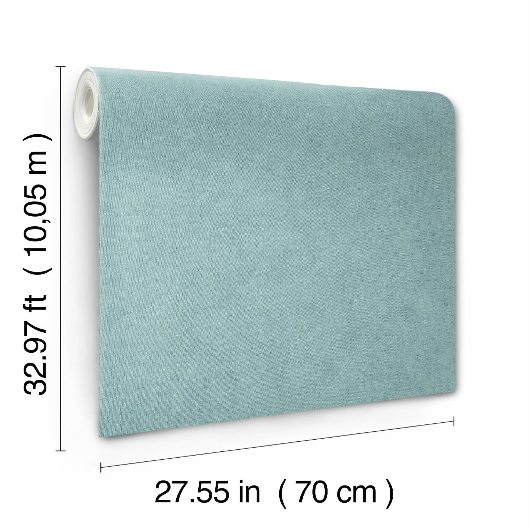 nuovo-light-blue-faux-linen-wallpaper-york-wallcoverings-4193-7433 - York Wallcoverings Wallpaper