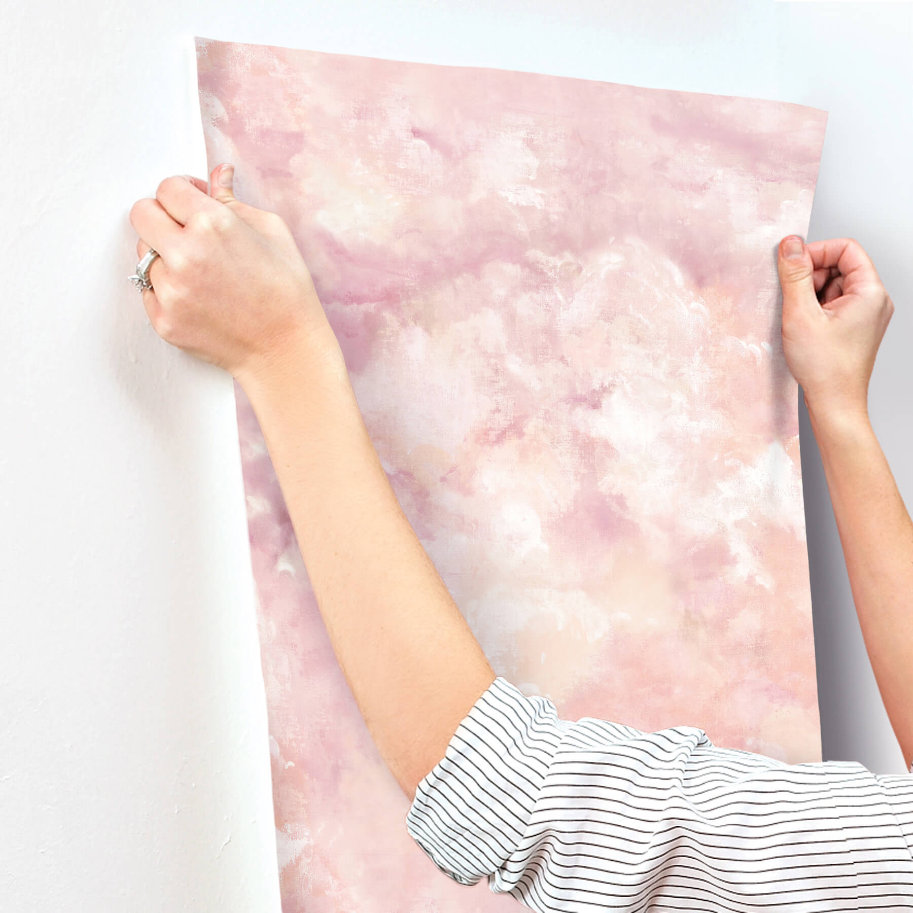 aria-pink-abstract-wallpaper-york-wallcoverings-4193-7461 - York Wallcoverings Wallpaper
