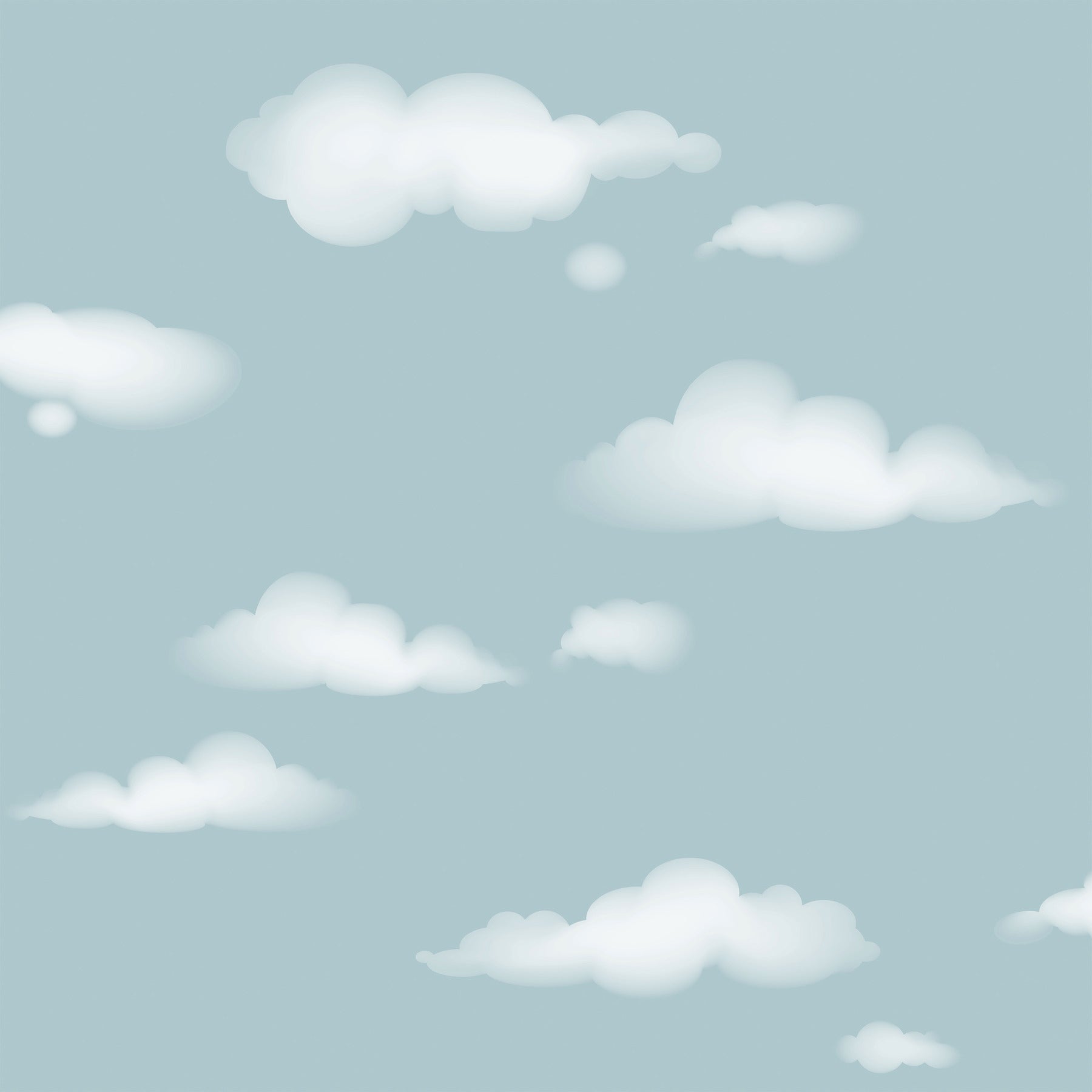 cloudy-sky-blue-scenic-wallpaper-york-wallcoverings-4203-27568 - York Wallcoverings Wallpaper