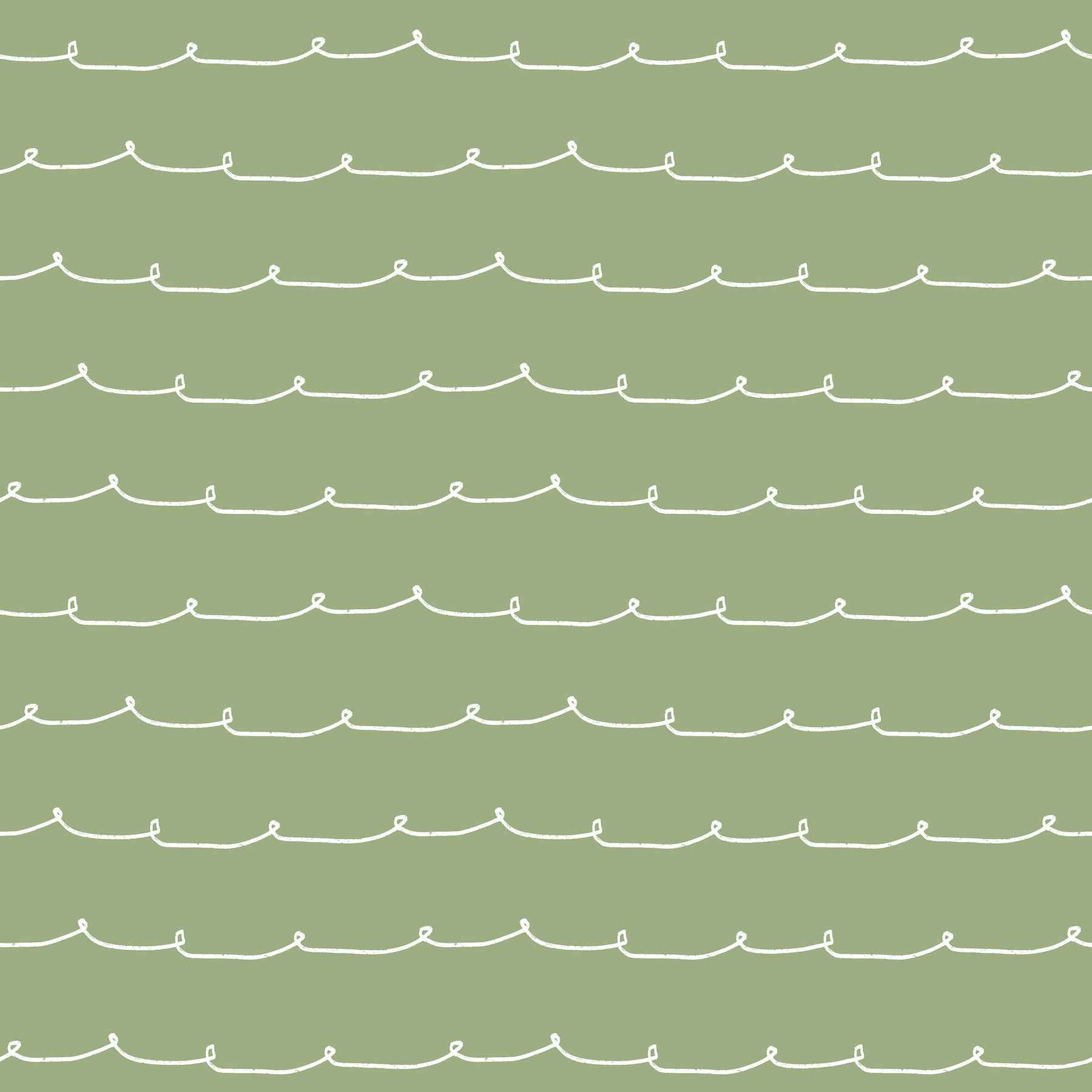 Wiggle Line Green Stripe Wallpaper - York Wallcoverings - 4203-27571 - York Wallcoverings Wallpaper