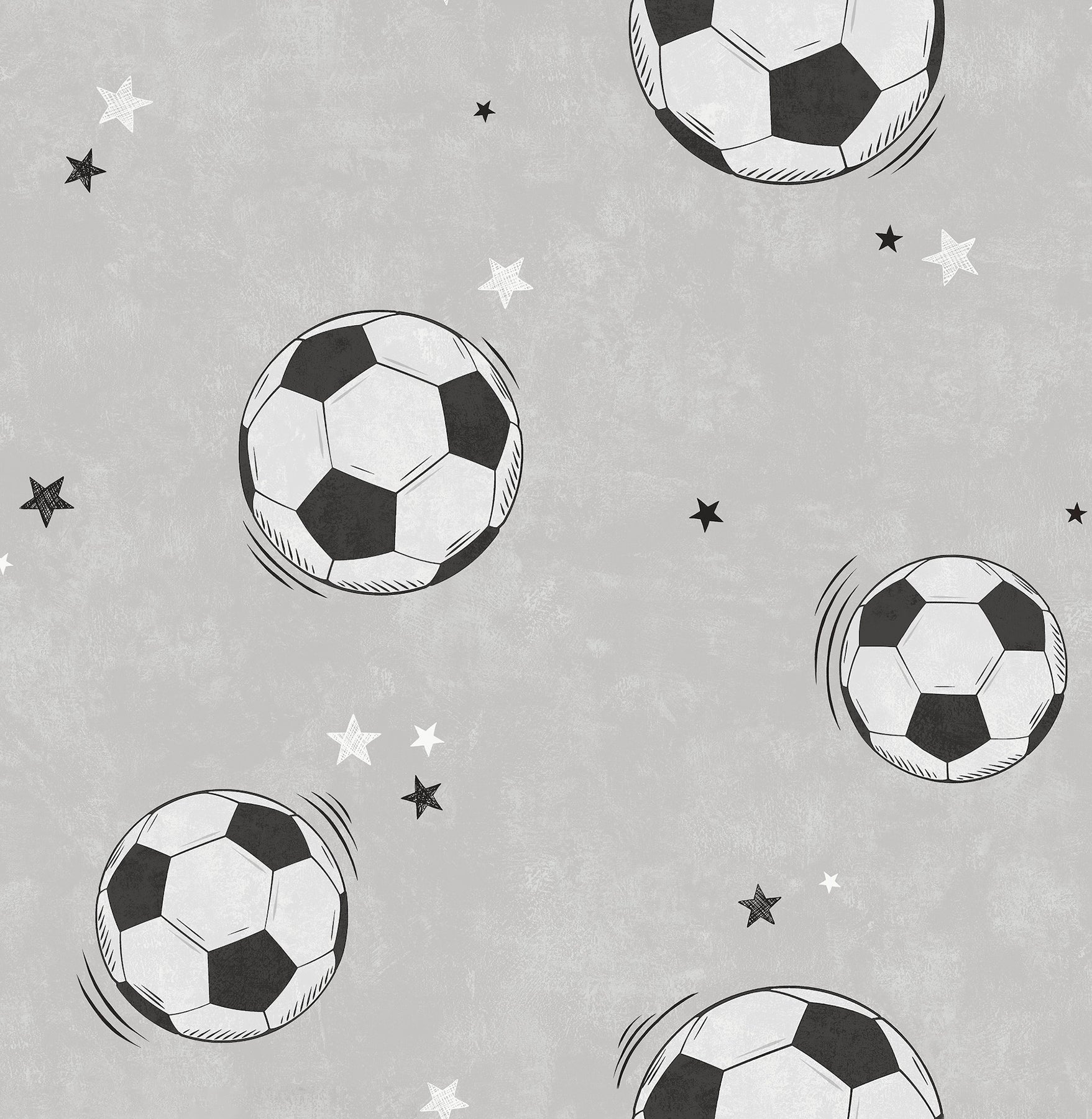 footballs-grey-soccer-wallpaper-york-wallcoverings-4203-27590 - York Wallcoverings Wallpaper