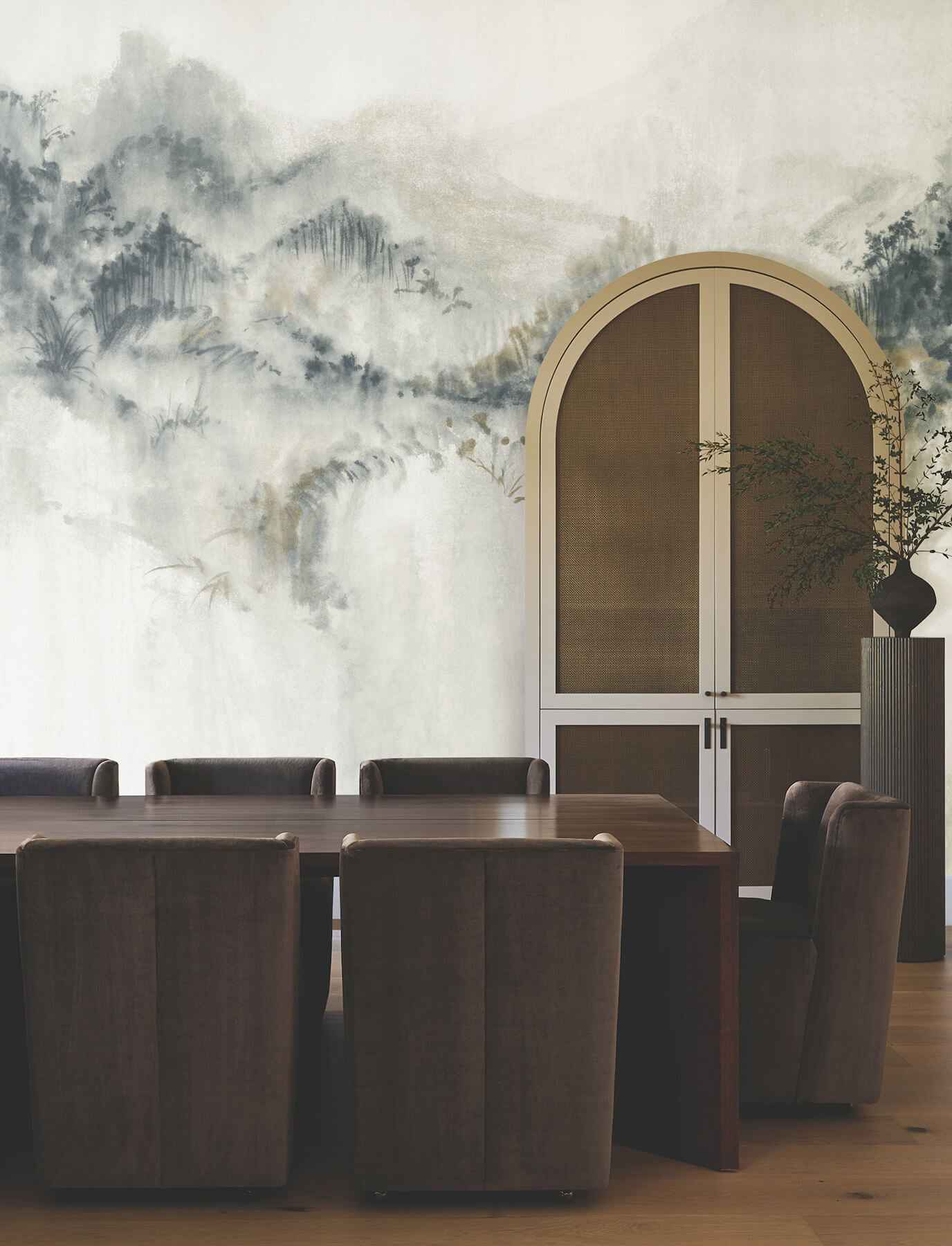 Mystic Overlook Grey Wall Mural - York Wallcoverings - VR1520M - York Wallcoverings Wallpaper