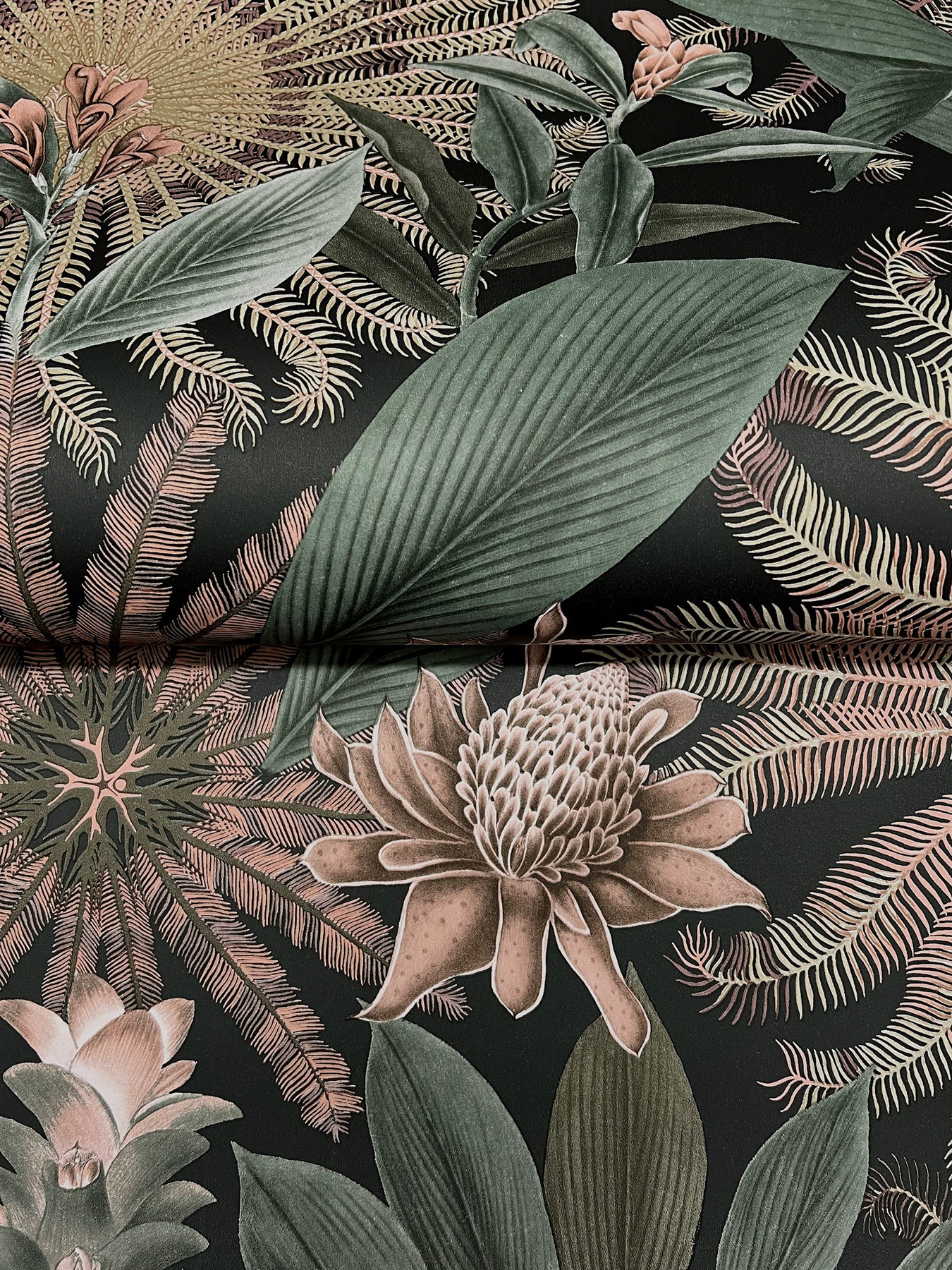 enchanted-garden-chocolate-tropical-wallpaper-york-wallcoverings-vr1529