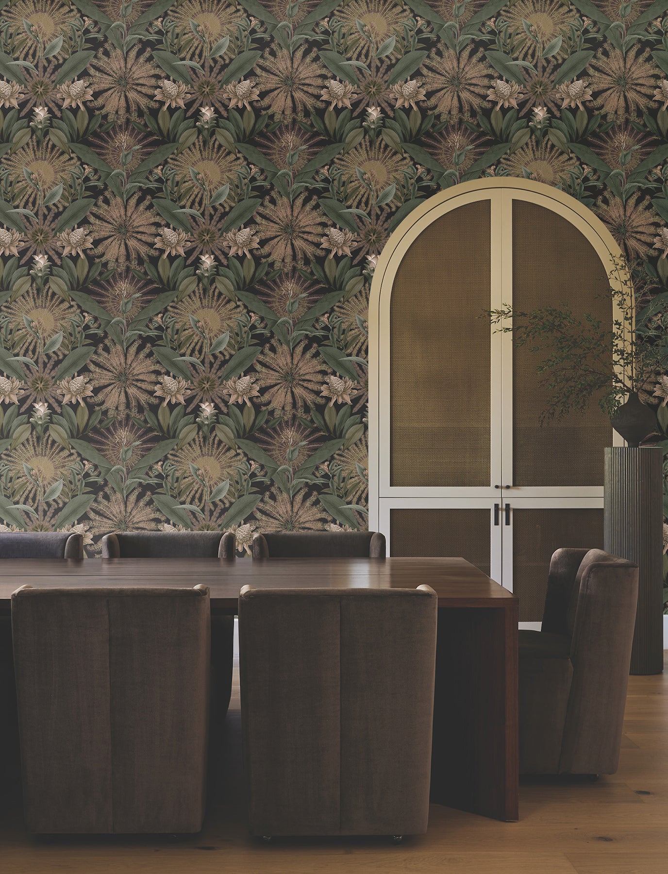 enchanted-garden-chocolate-tropical-wallpaper-york-wallcoverings-vr1529