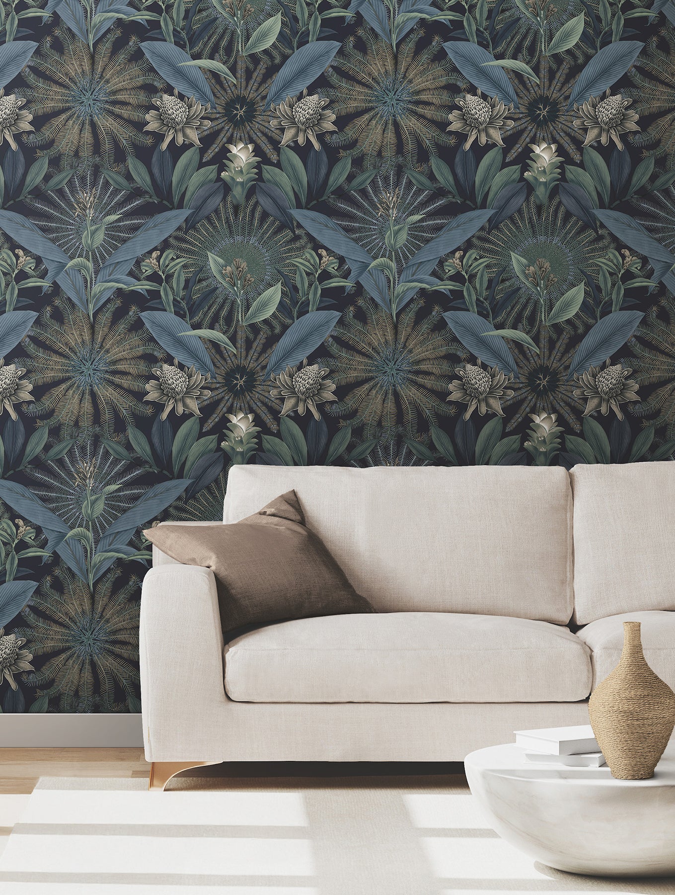 enchanted-garden-navy-tropical-wallpaper-york-wallcoverings-vr1532