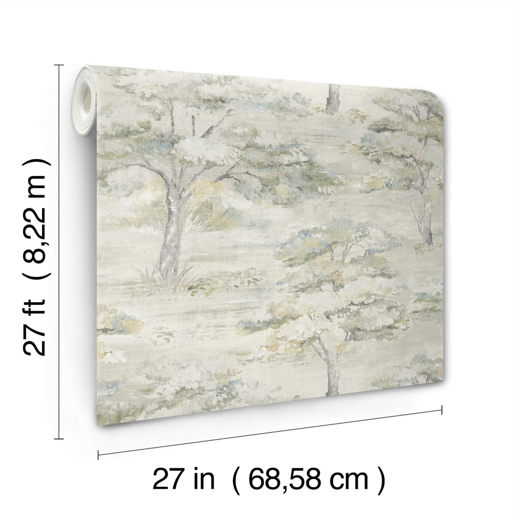 moreno-slate-woodland-wallpaper-york-wallcoverings-ll3225 - York Wallcoverings Wallpaper