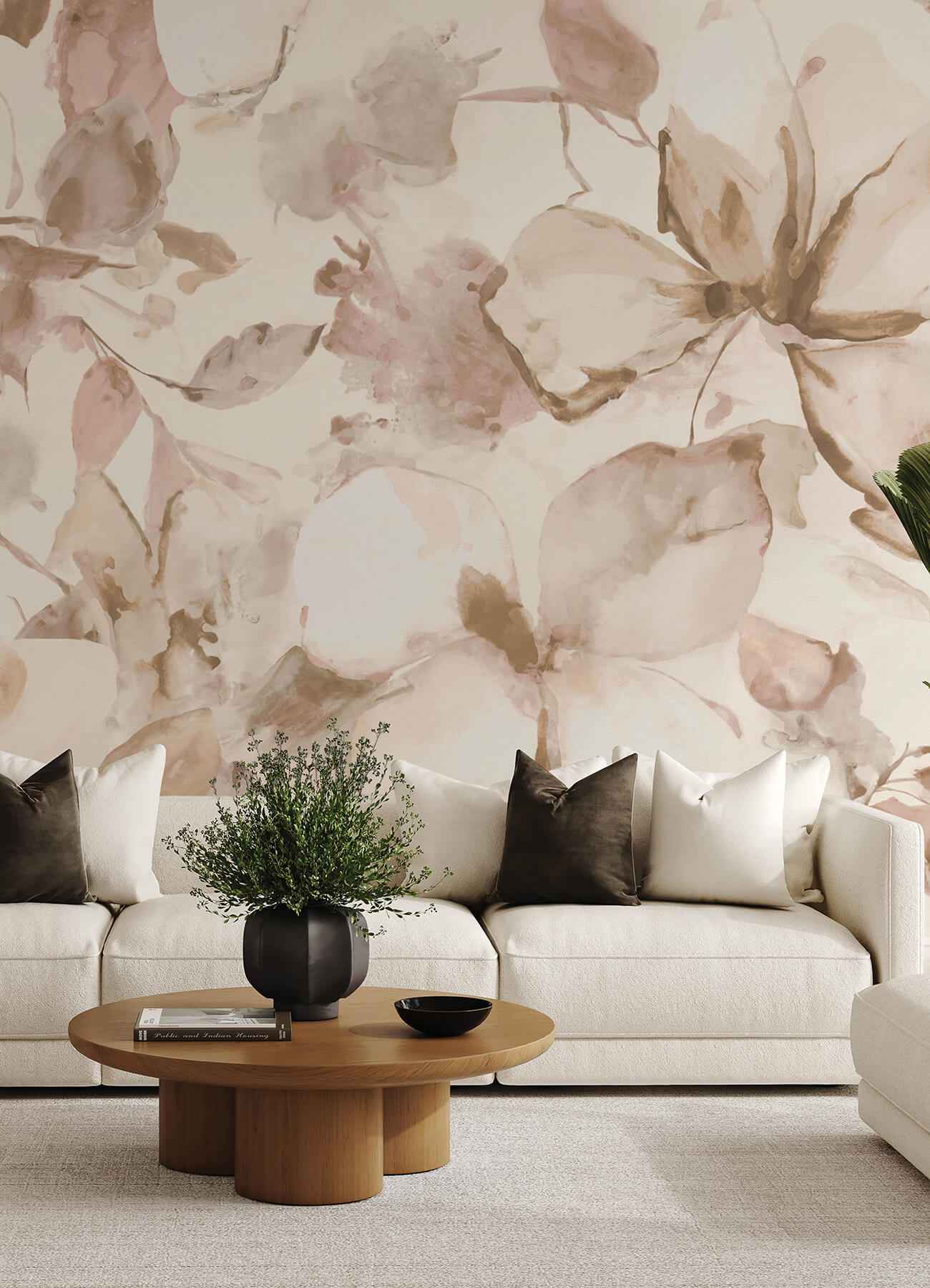 Florian Cream Wall Mural - York Wallcoverings - 4202-367560M - York Wallcoverings Wallpaper