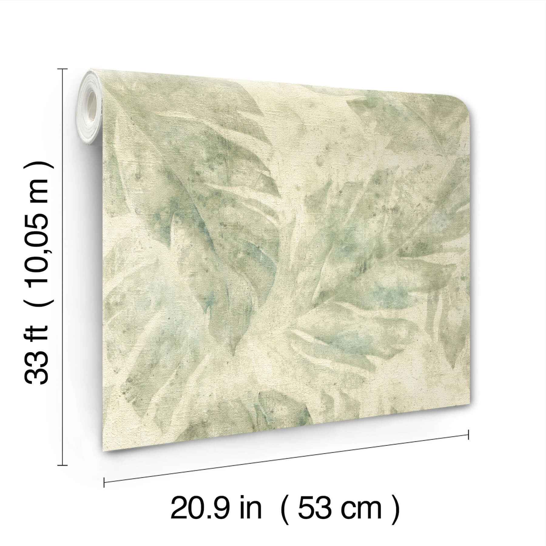 Sanne Green Palm Wallpaper - York Wallcoverings - 4202-416121 - York Wallcoverings Wallpaper