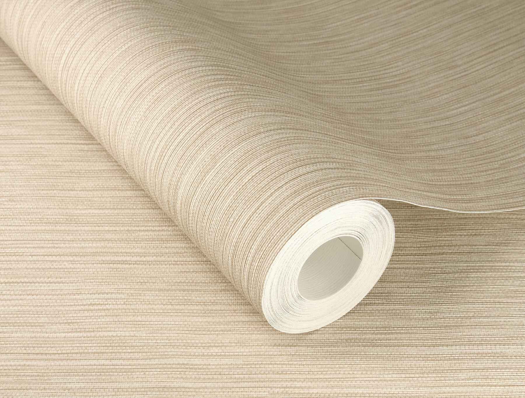 Ewan Beige Textured Stripe Wallpaper - York Wallcoverings - 4202-537635 - York Wallcoverings Wallpaper