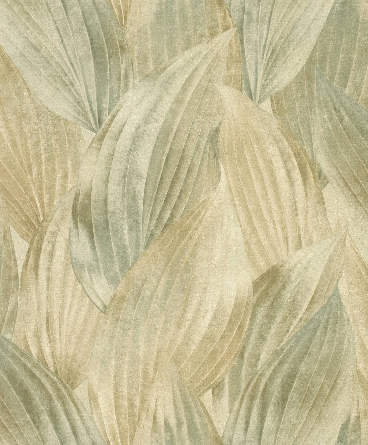 melora-green-leaf-wallpaper-york-wallcoverings-4202-571547 - York Wallcoverings Wallpaper