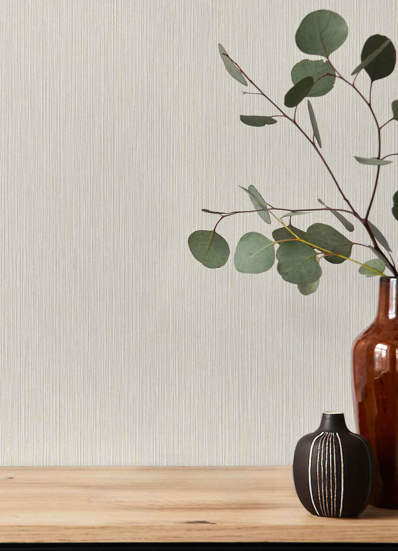 Oren Ivory Shimmering Striations Wallpaper - York Wallcoverings - 4202-844306 - York Wallcoverings Wallpaper