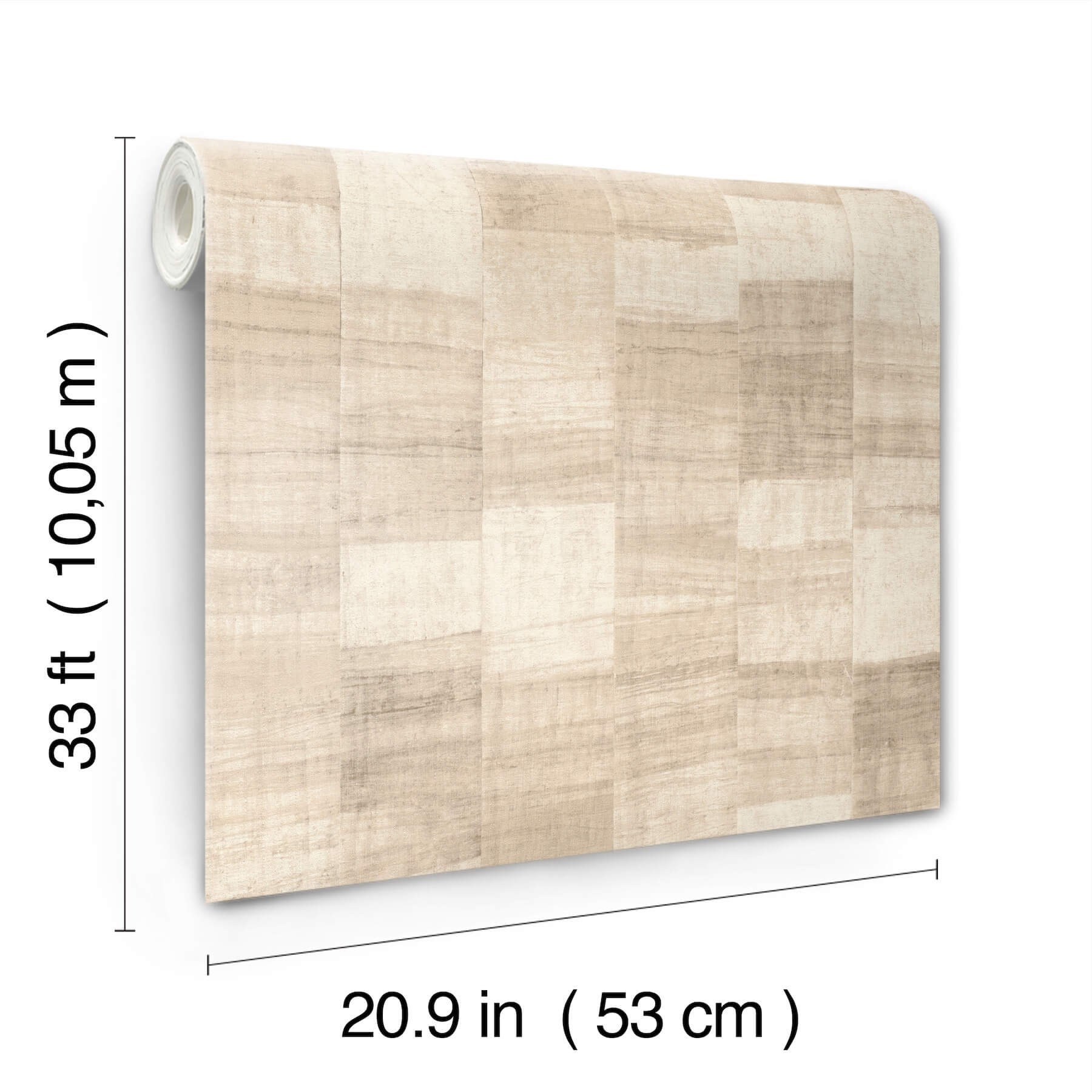ivo-beige-block-stripe-wallpaper-york-wallcoverings-4202-570953 - York Wallcoverings Wallpaper