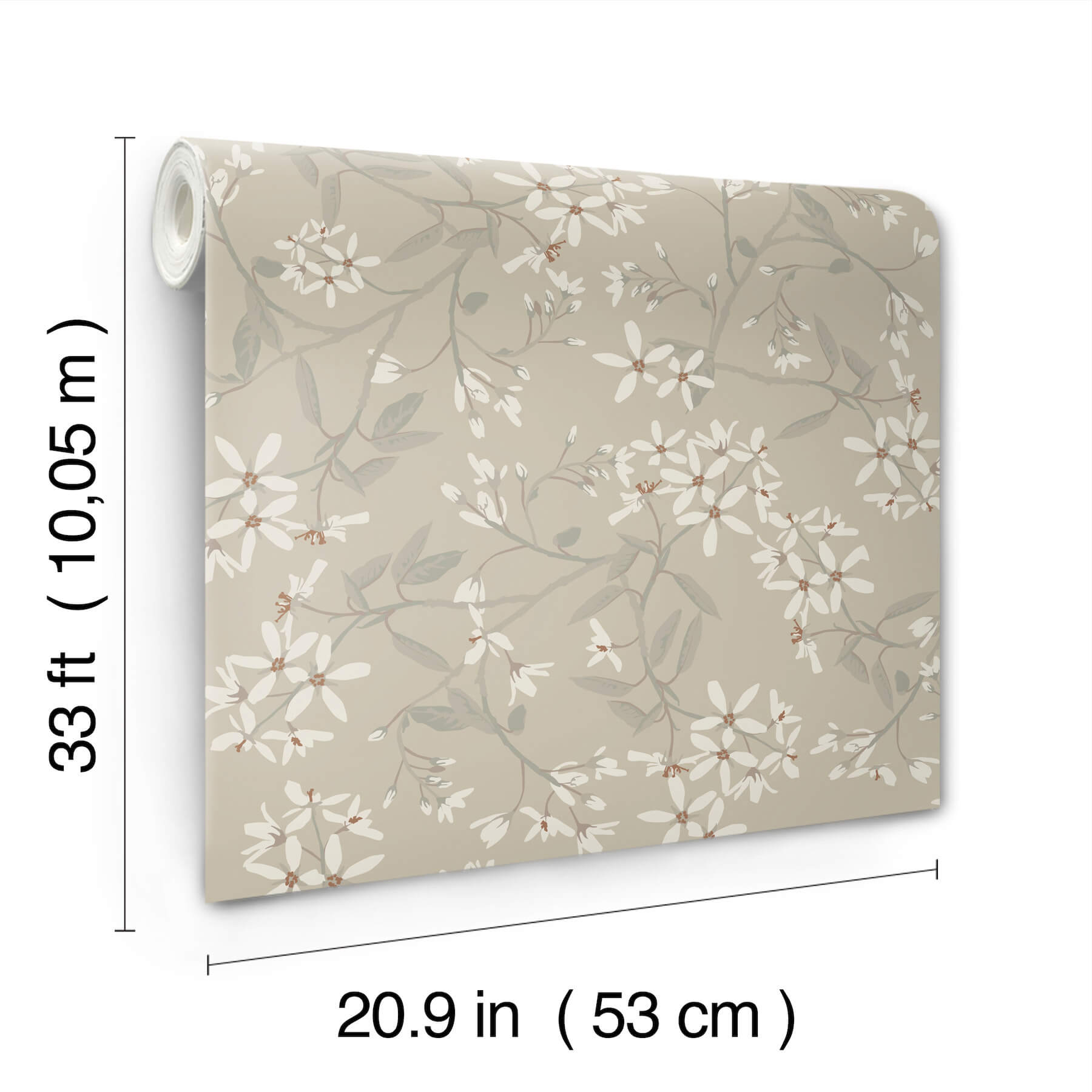 paradis-grey-bouquet-toss-wallpaper-york-wallcoverings-4201-20113 - York Wallcoverings Wallpaper