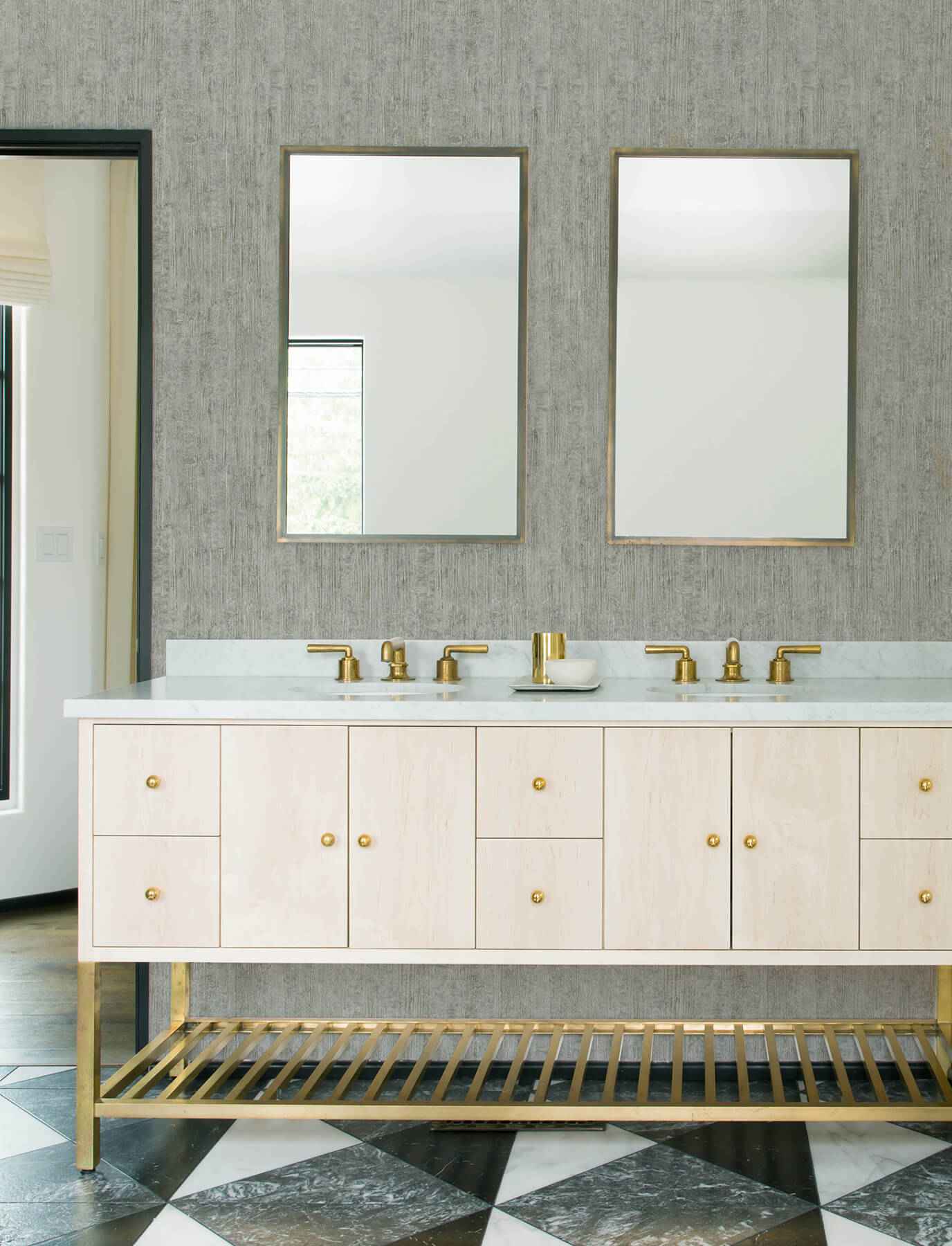 Ramona Grey Distressed Texture Wallpaper - York Wallcoverings - 4191-83004 - York Wallcoverings Wallpaper