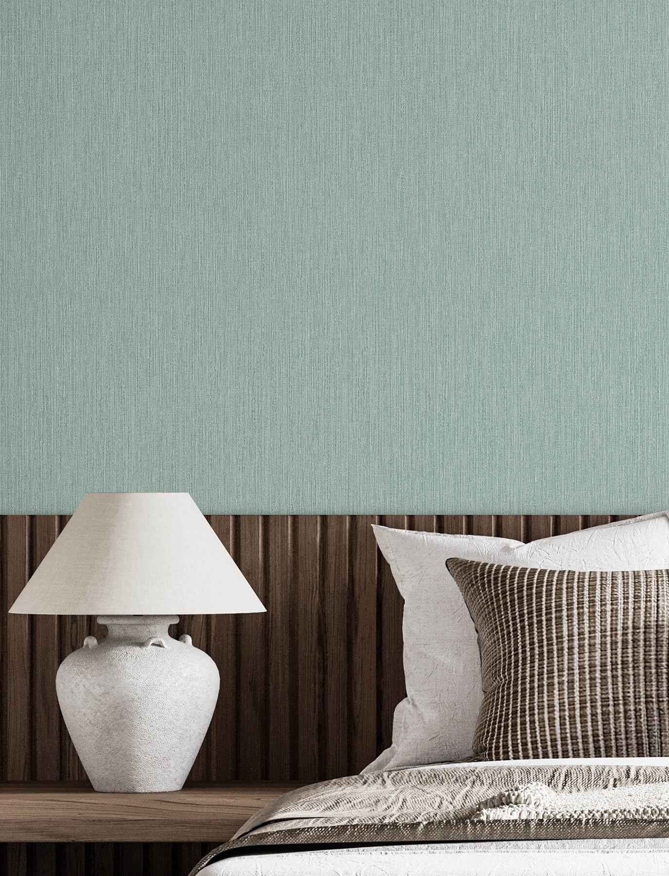 Elijah Aqua Texture Wallpaper - York Wallcoverings - 4191-83008 - York Wallcoverings Wallpaper