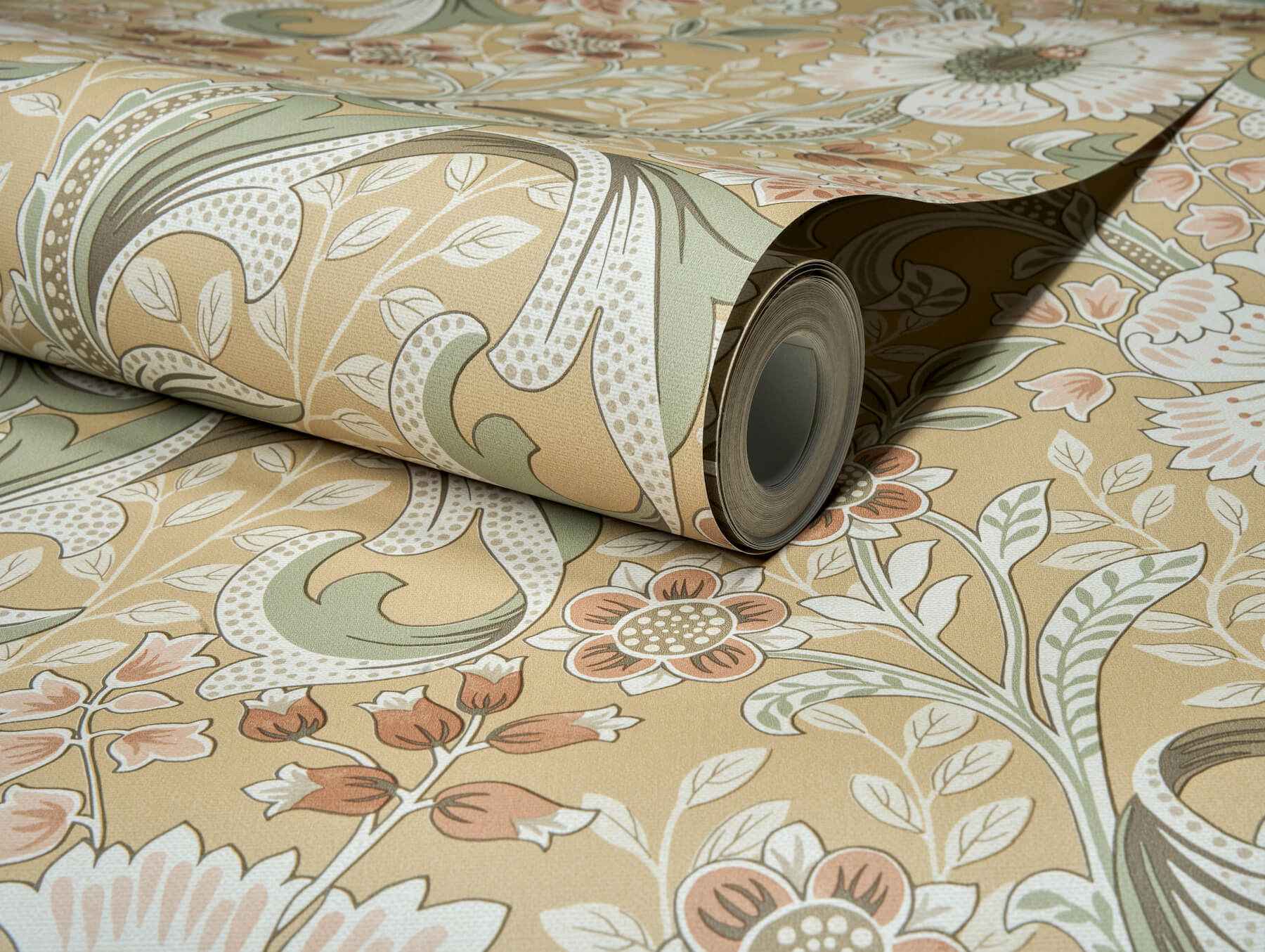 Liora Butter Floral Trail Wallpaper - York Wallcoverings - 4191-83016 - York Wallcoverings Wallpaper