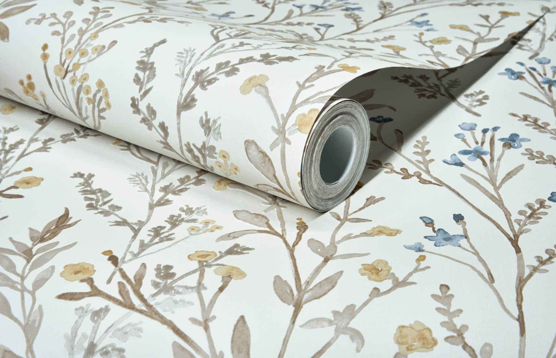Laverne Neutral Wildflowers Wallpaper - York Wallcoverings - 4191-83017 - York Wallcoverings Wallpaper