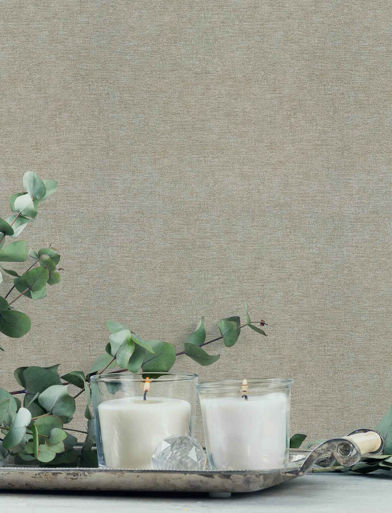 Tansy Dark Grey Distressed Wallpaper - York Wallcoverings - 4191-83039