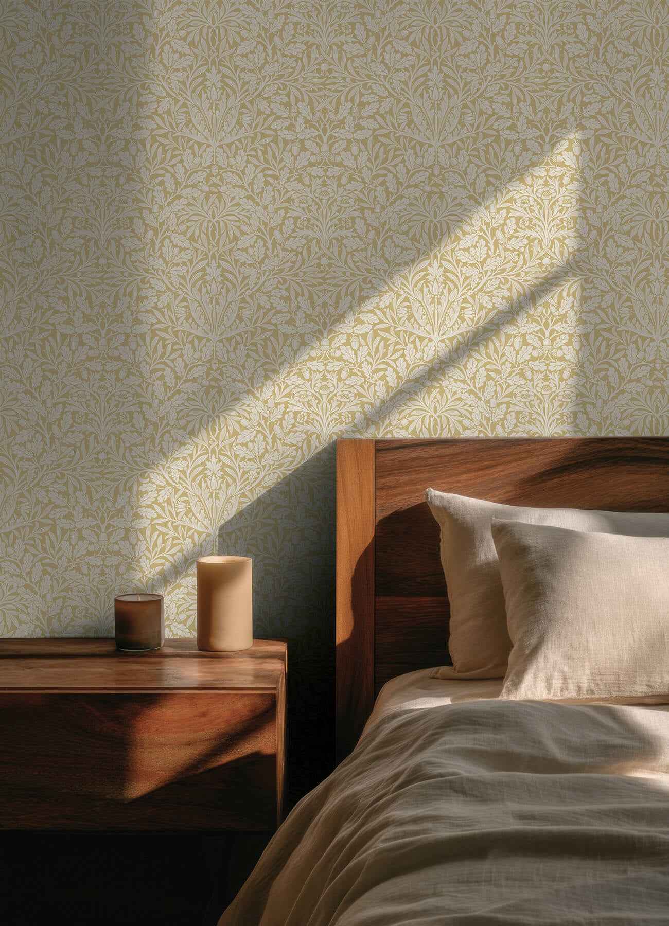 Acorn Cowslip Peel and Stick Wallpaper - York Wallcoverings - MCS6588 - York Wallcoverings Wallpaper