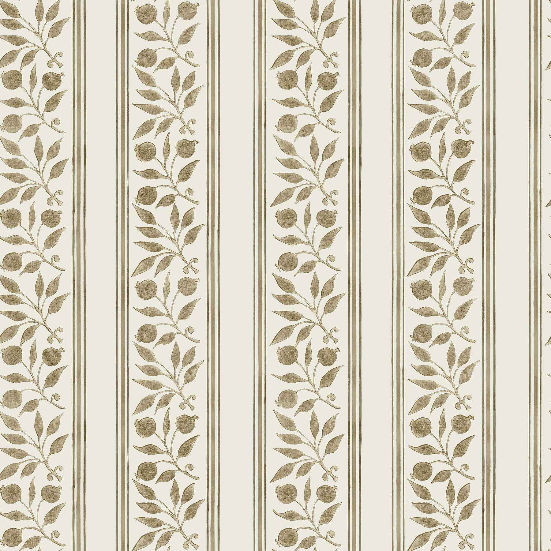 Rosehip Stripe Flax Peel and Stick Wallpaper - York Wallcoverings - MCS6611 - York Wallcoverings Wallpaper