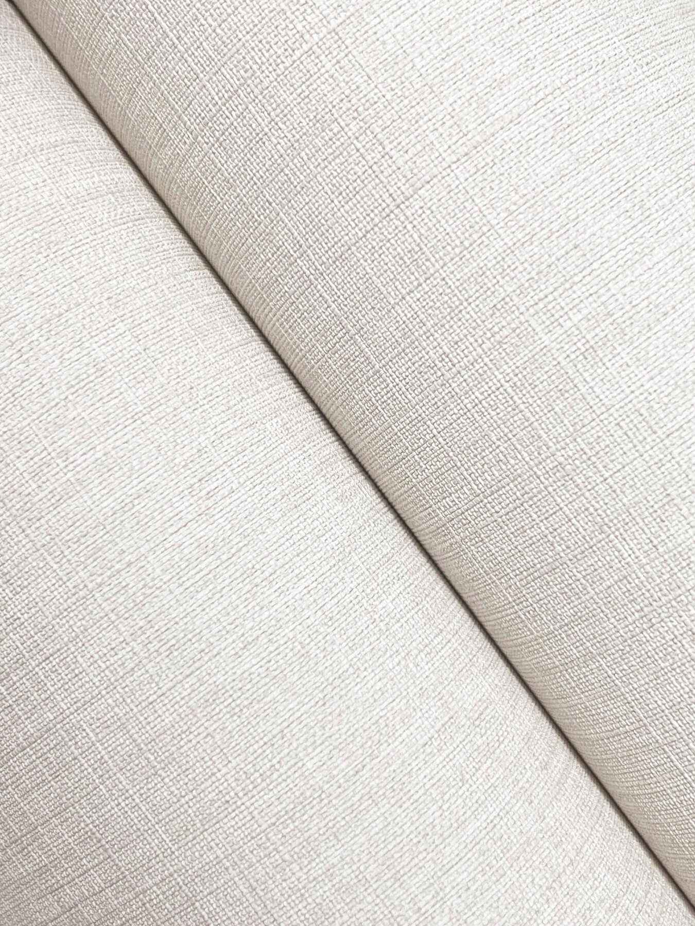Sonia Bone Faux Linen Wallpaper - York Wallcoverings - 4191-83034 - York Wallcoverings Wallpaper