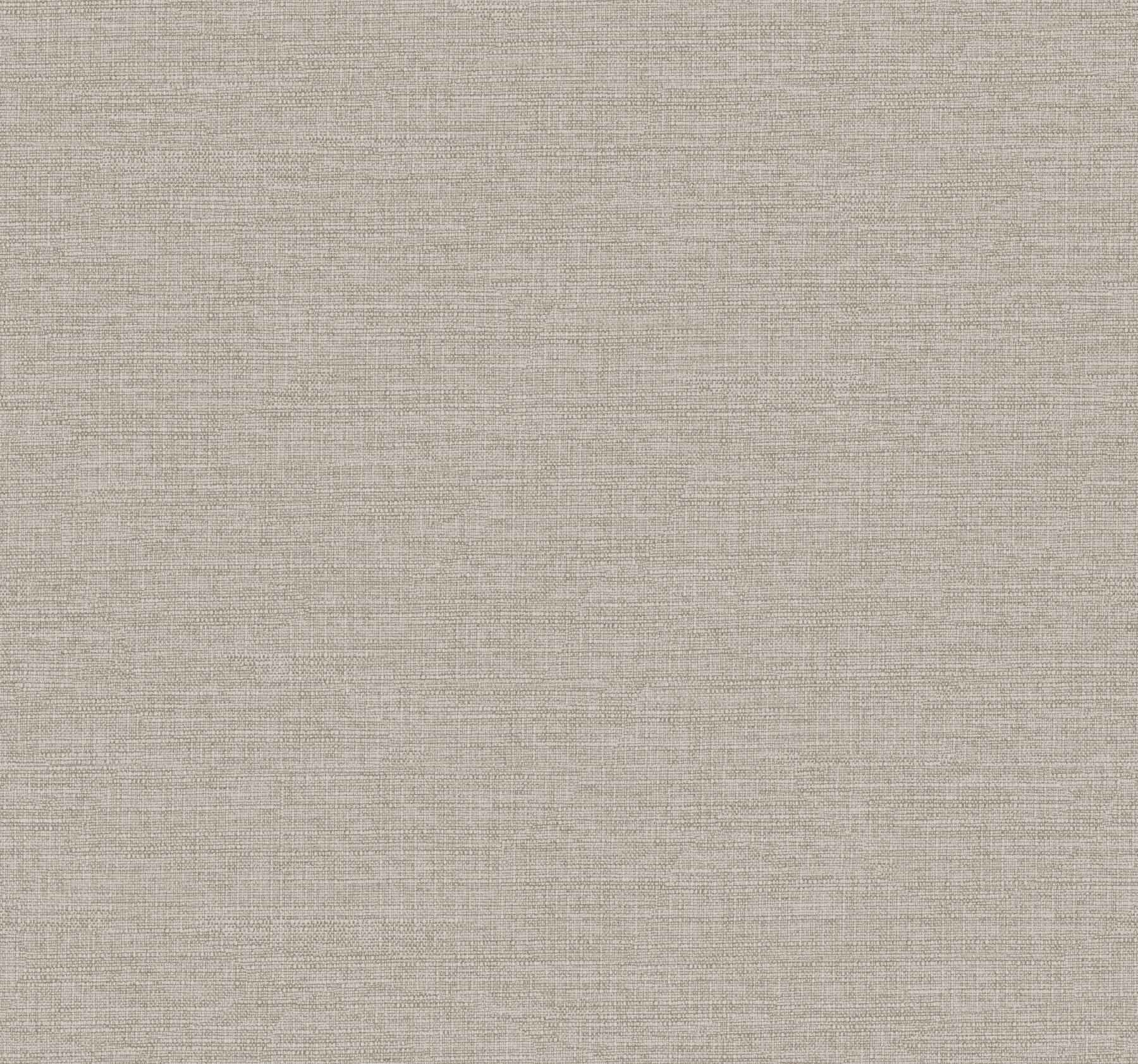 Terrene Grey Faux Linen Wallpaper - York Wallcoverings - UW1015N - York Wallcoverings Wallpaper