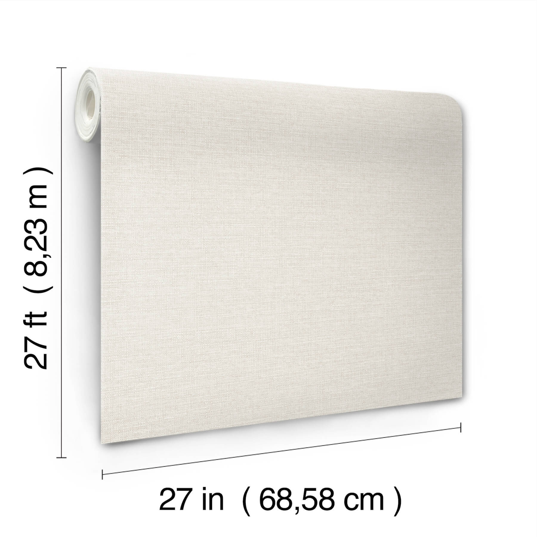 terrene-dove-faux-linen-wallpaper-york-wallcoverings-uw1017n - York Wallcoverings Wallpaper