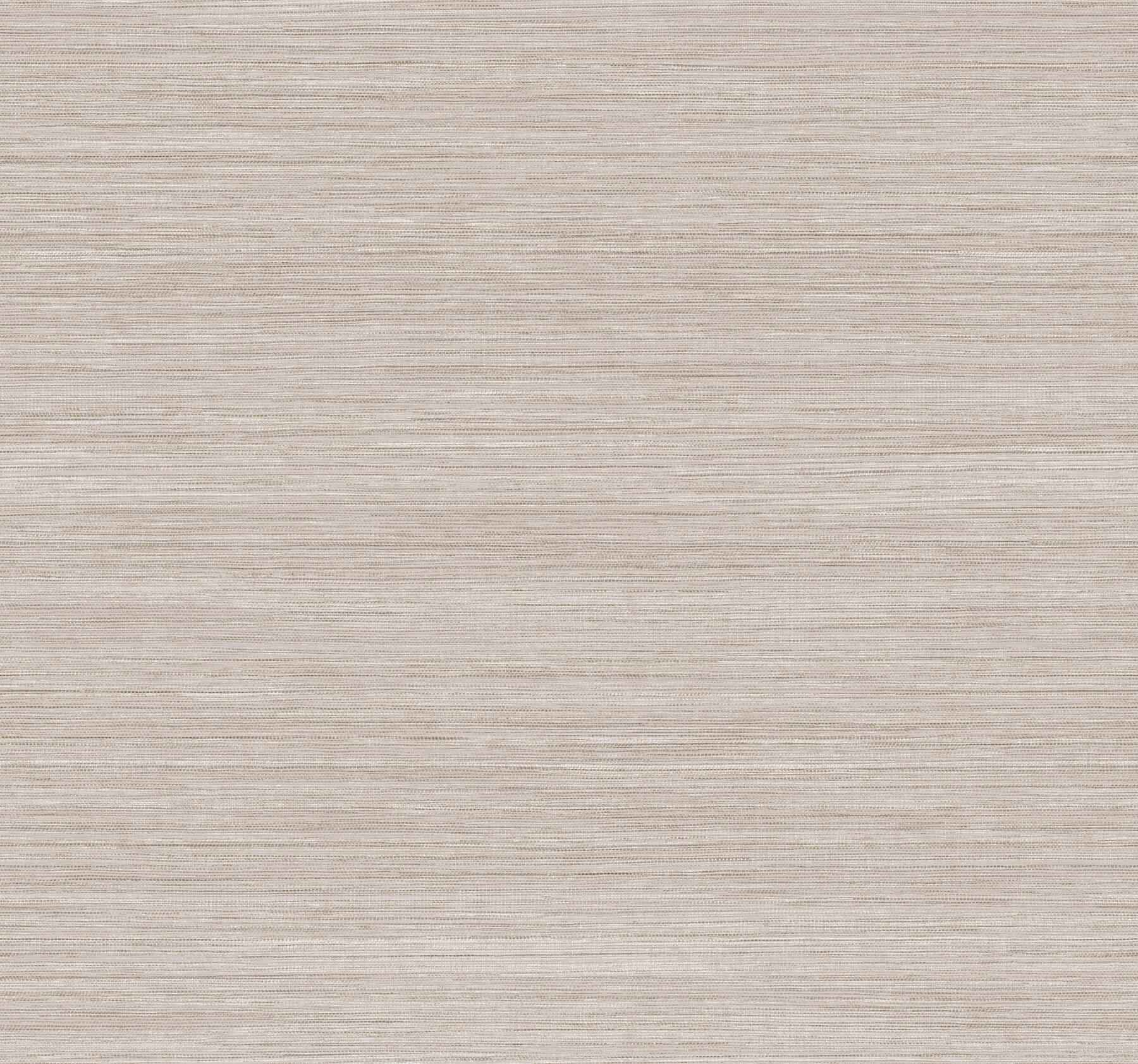 Mystic Taupe Faux Grasscloth Wallpaper - York Wallcoverings - UW1031N