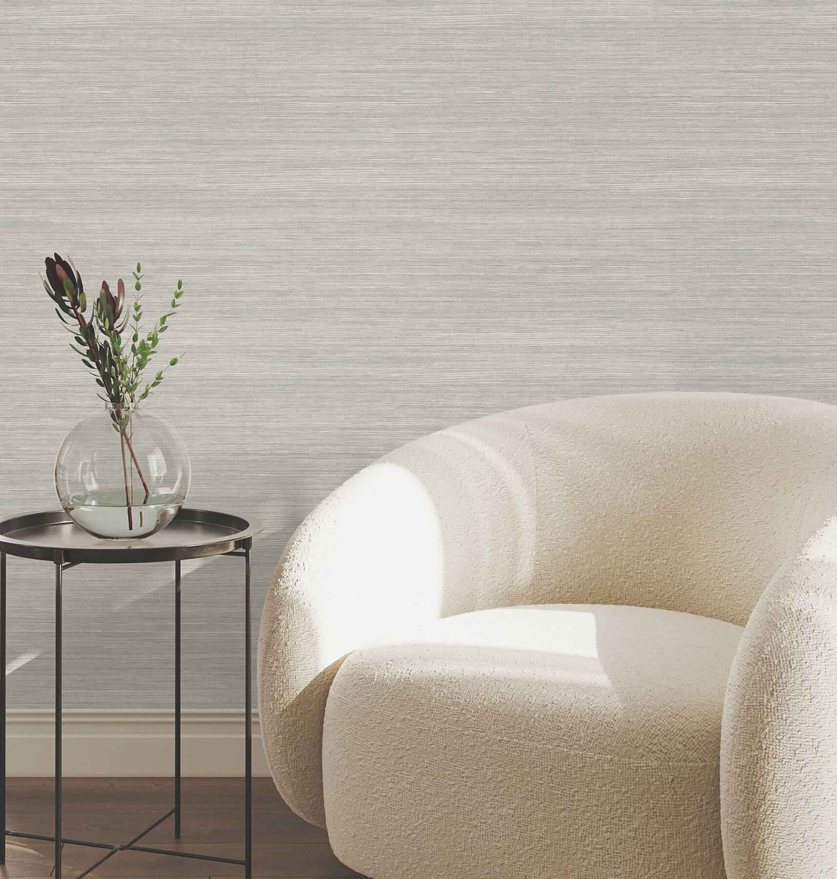 Mystic Sage Faux Grasscloth Wallpaper - York Wallcoverings - UW1032N - York Wallcoverings Wallpaper