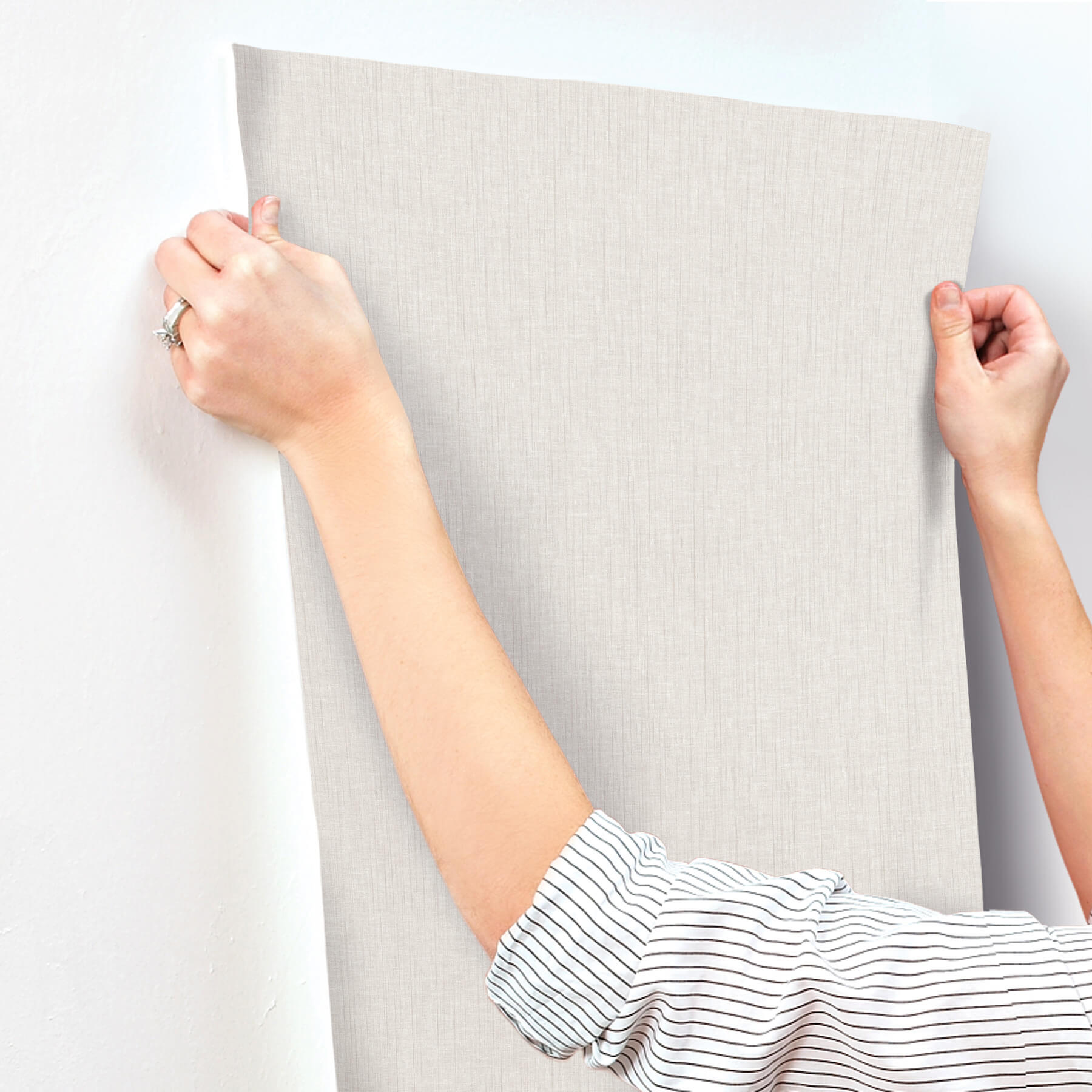 silk-spun-pearl-tactile-stripe-wallpaper-york-wallcoverings-uw1054n - York Wallcoverings Wallpaper