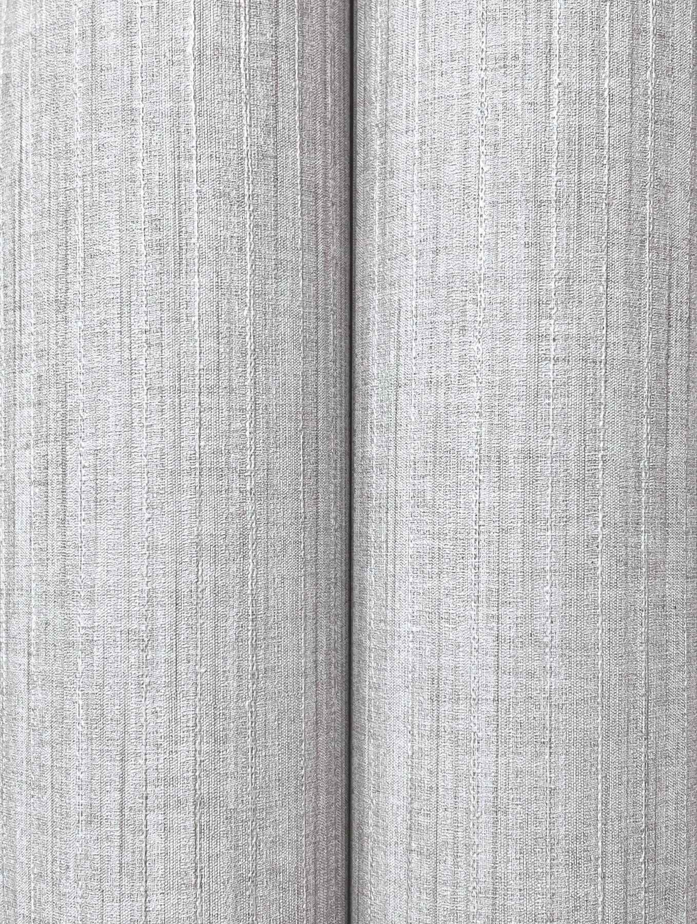 Silk Spun Light Grey Tactile Stripe Wallpaper - York Wallcoverings - UW1057N - York Wallcoverings Wallpaper