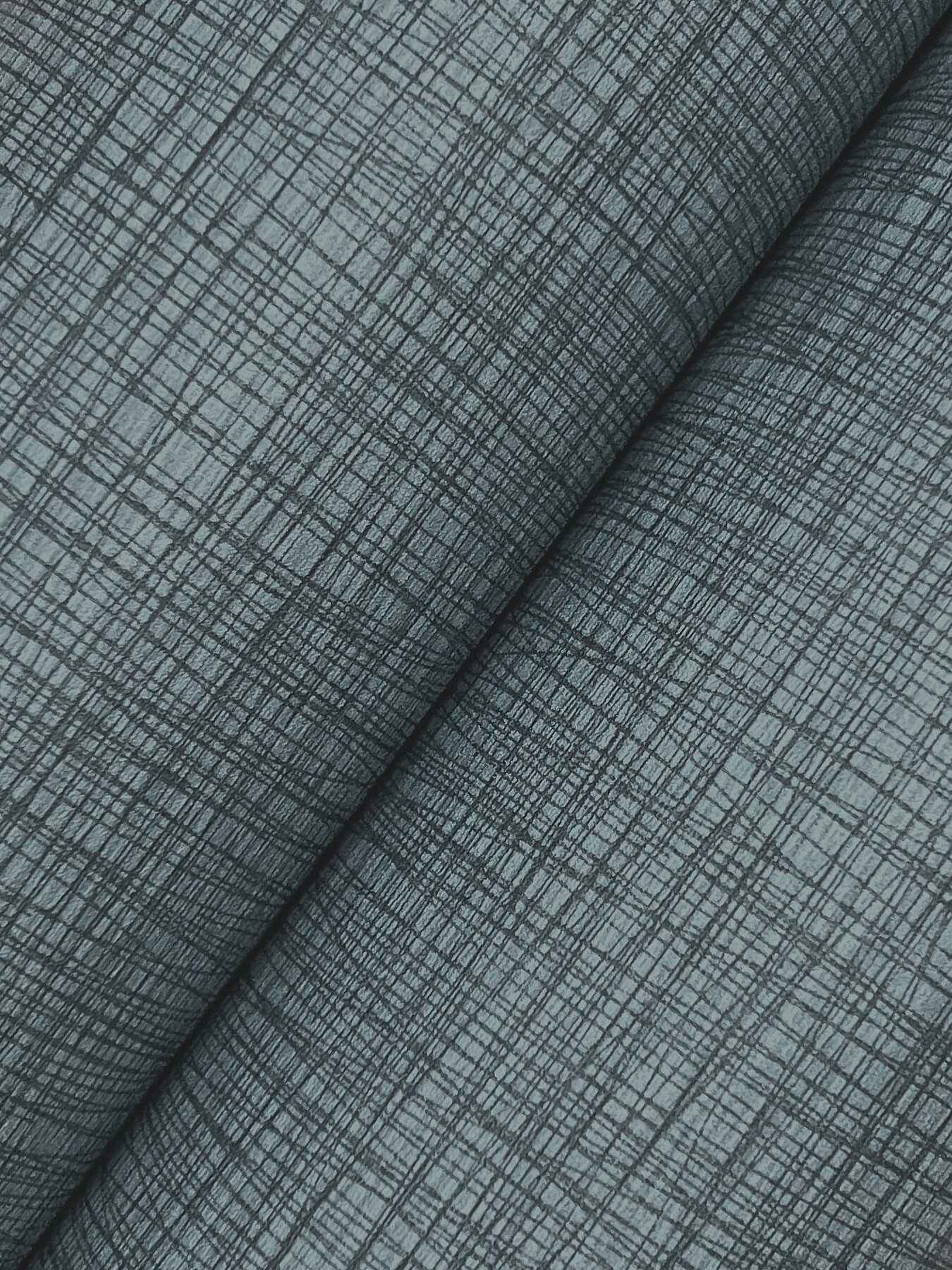 Crossover Blue Crosshatch Wallpaper - York Wallcoverings - UW1064N - York Wallcoverings Wallpaper