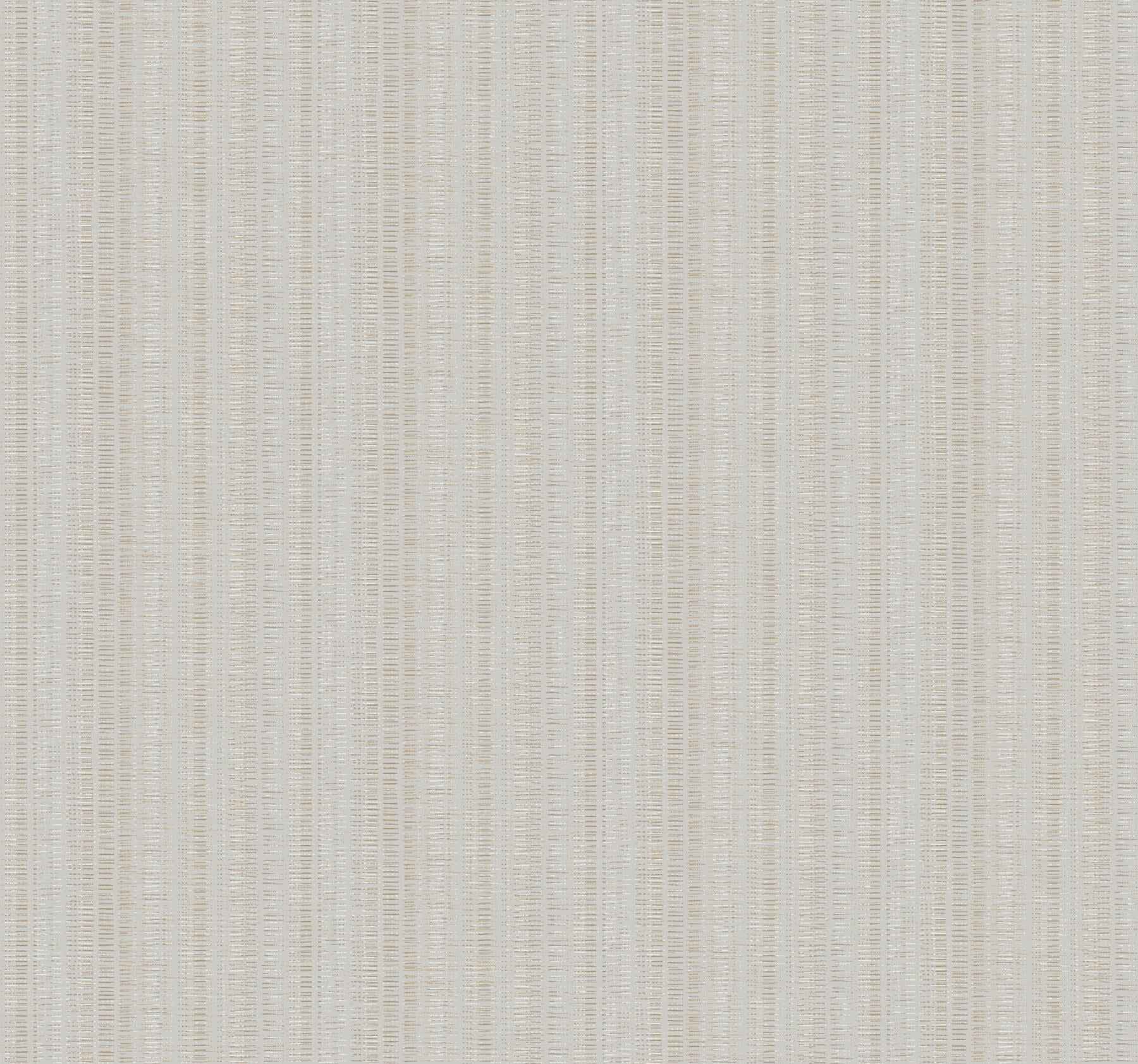 Line in the Sand Light Grey Woven Stripe Wallpaper - York Wallcoverings - UW1090N - York Wallcoverings Wallpaper