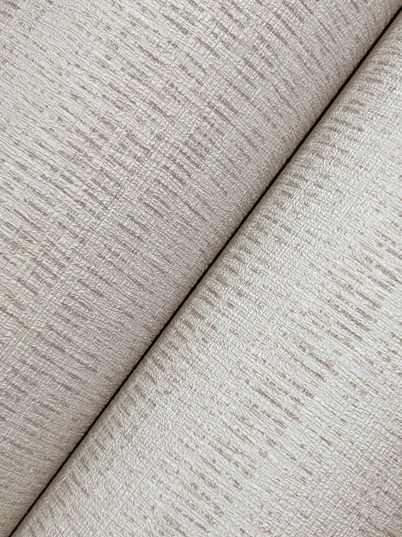 Line in the Sand Light Grey Woven Stripe Wallpaper - York Wallcoverings - UW1090N - York Wallcoverings Wallpaper