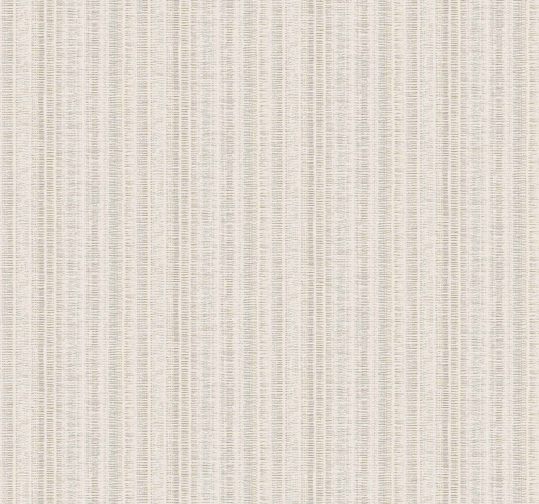 Line in the Sand Off White Woven Stripe Wallpaper - York Wallcoverings - UW1093N