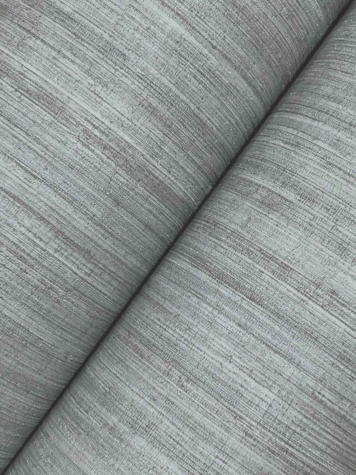 Silk Essence Slate Faux Fabric Wallpaper - York Wallcoverings - UW1106N - York Wallcoverings Wallpaper
