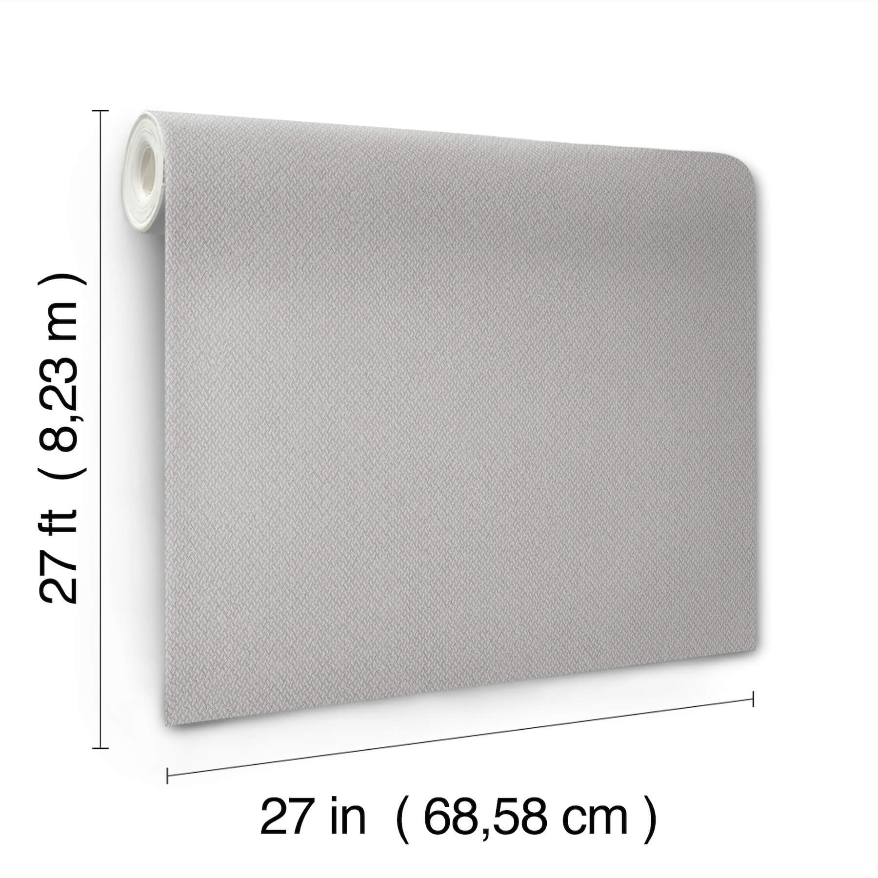 tisket-a-tasket-pewter-basketweave-wallpaper-york-wallcoverings-uw1120n - York Wallcoverings Wallpaper