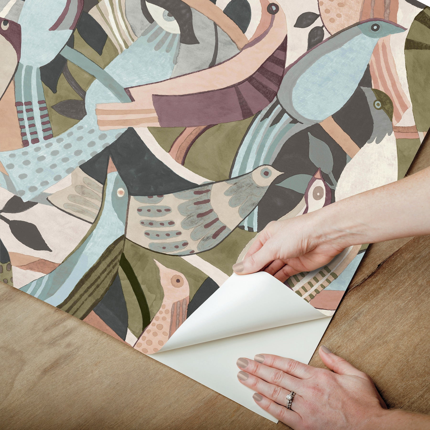 fauvist-flock-plum-abstract-peel-stick-wallpaper-york-wallcoverings-psw1709rl